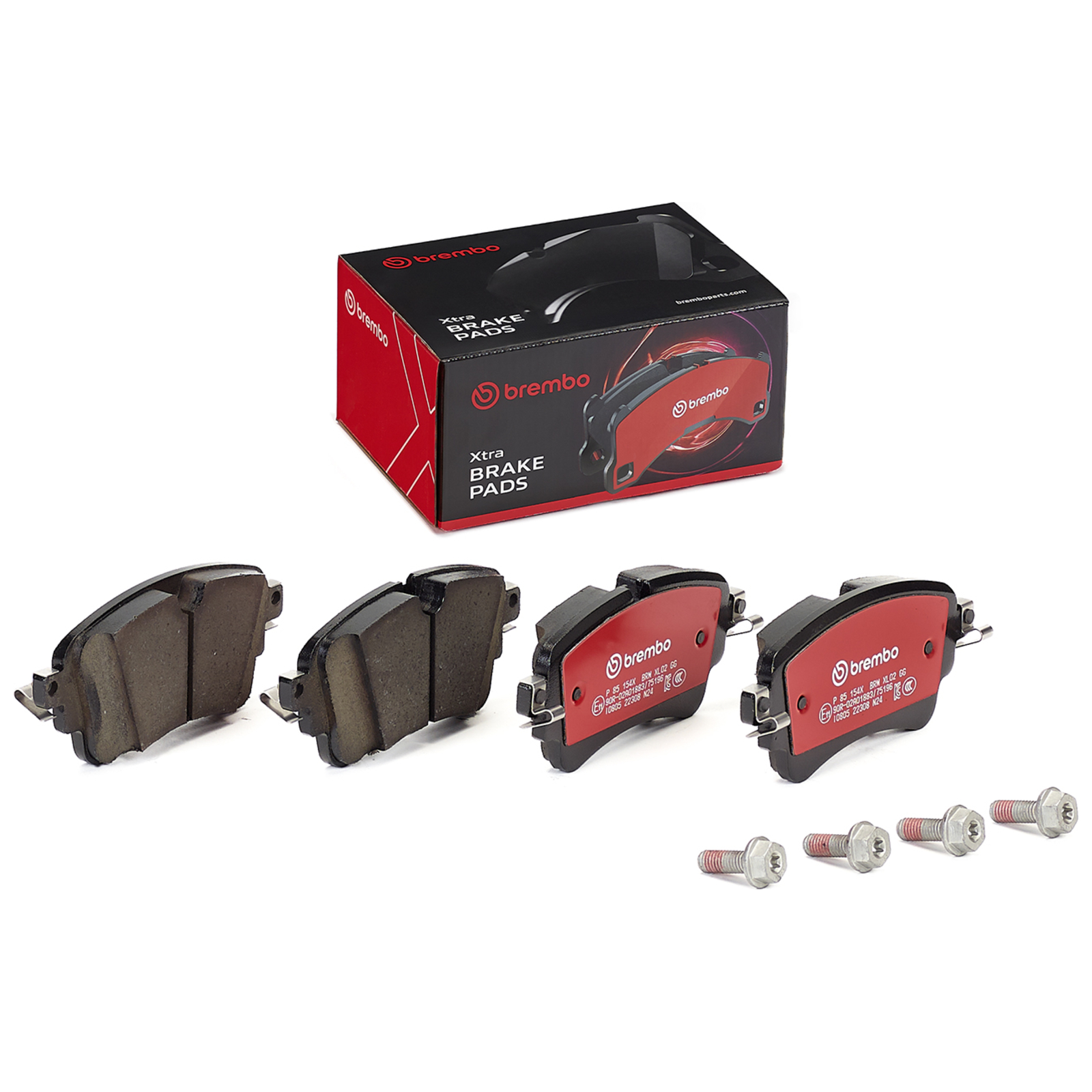 BREMBO Bremsbelagsatz, Scheibenbremse XTRA LINE