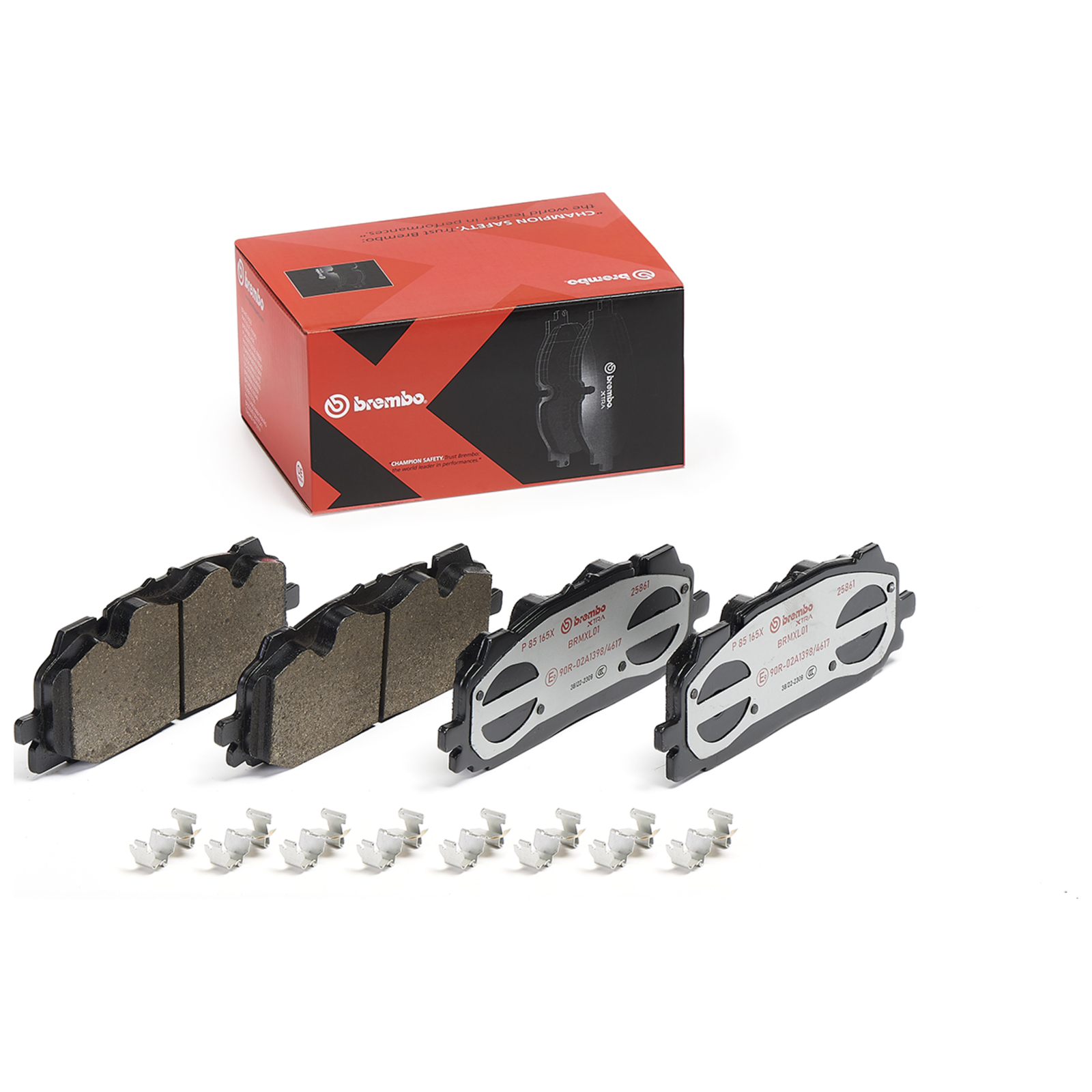 BREMBO Bremsbelagsatz, Scheibenbremse XTRA LINE