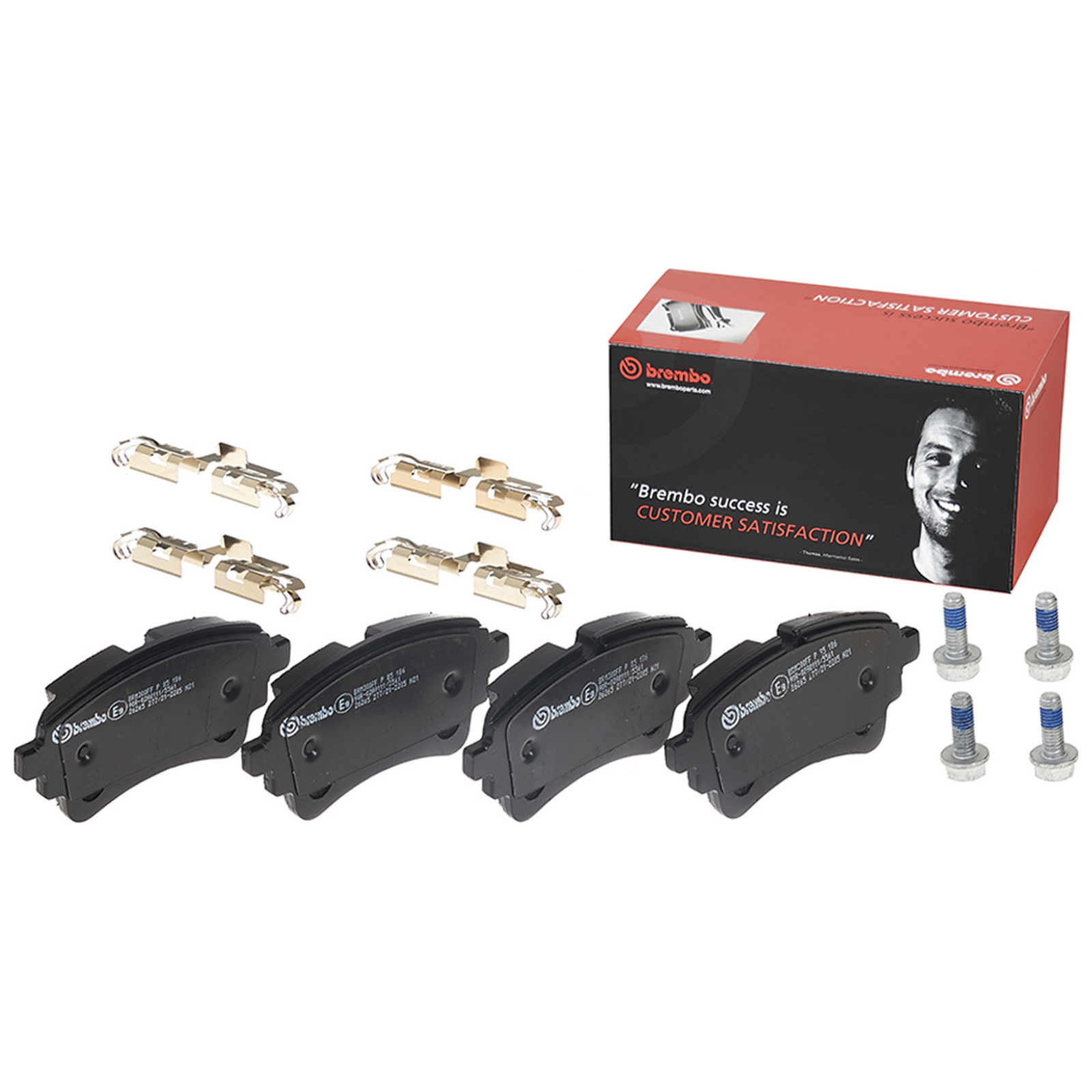 BREMBO Bremsbelagsatz, Scheibenbremse PRIME LINE