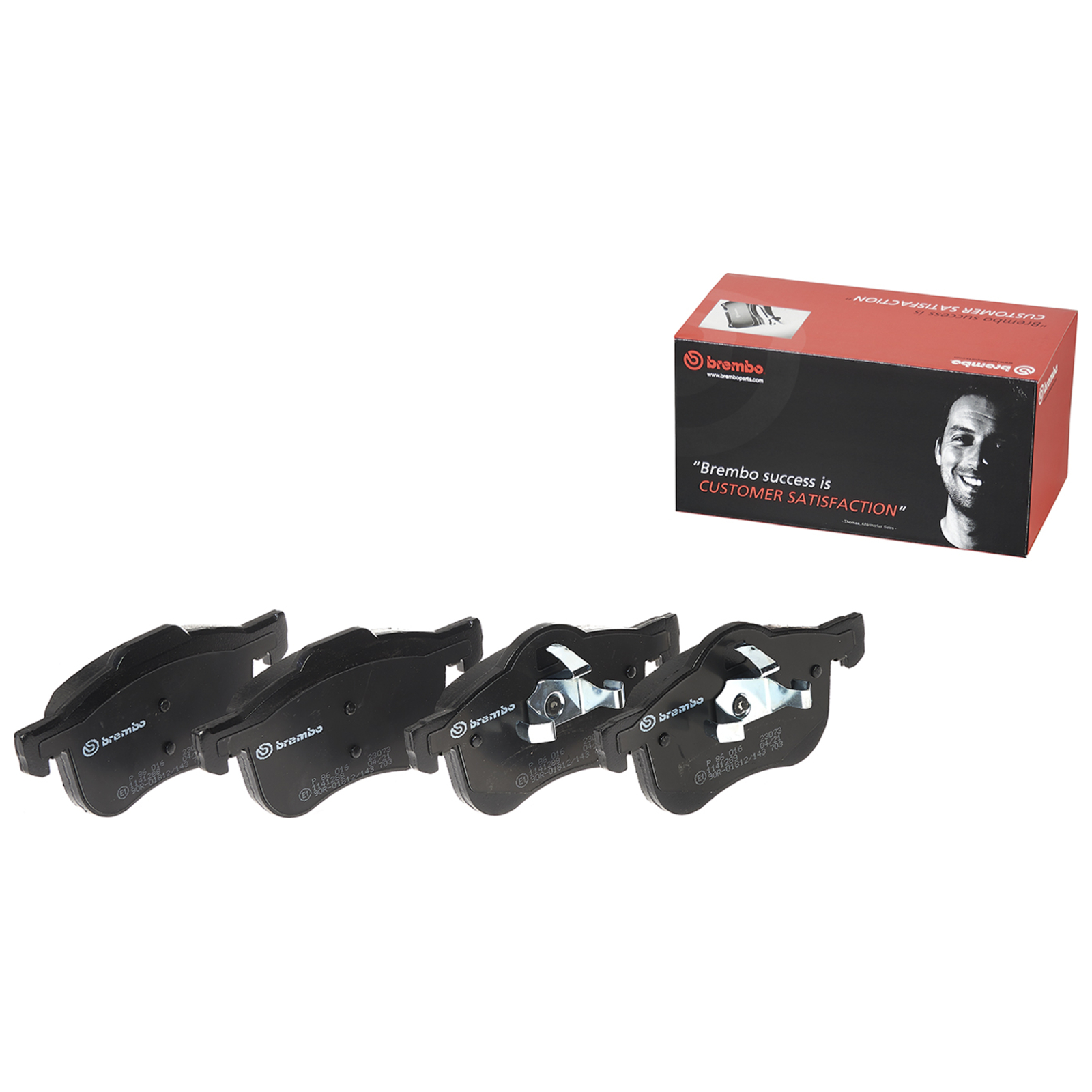 BREMBO Bremsbelagsatz, Scheibenbremse PRIME LINE