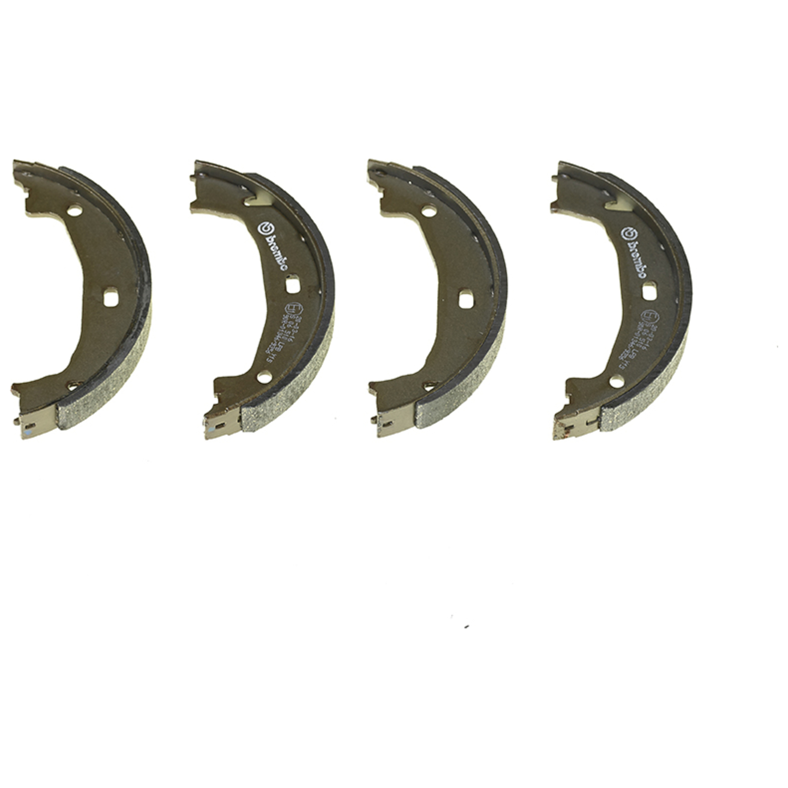 BREMBO Brake Shoe Set, parking brake