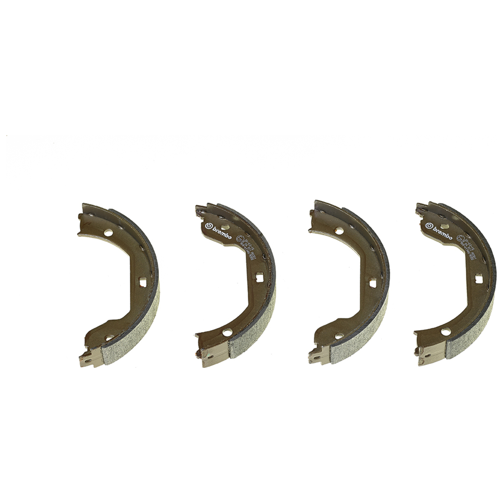 BREMBO Brake Shoe Set, parking brake