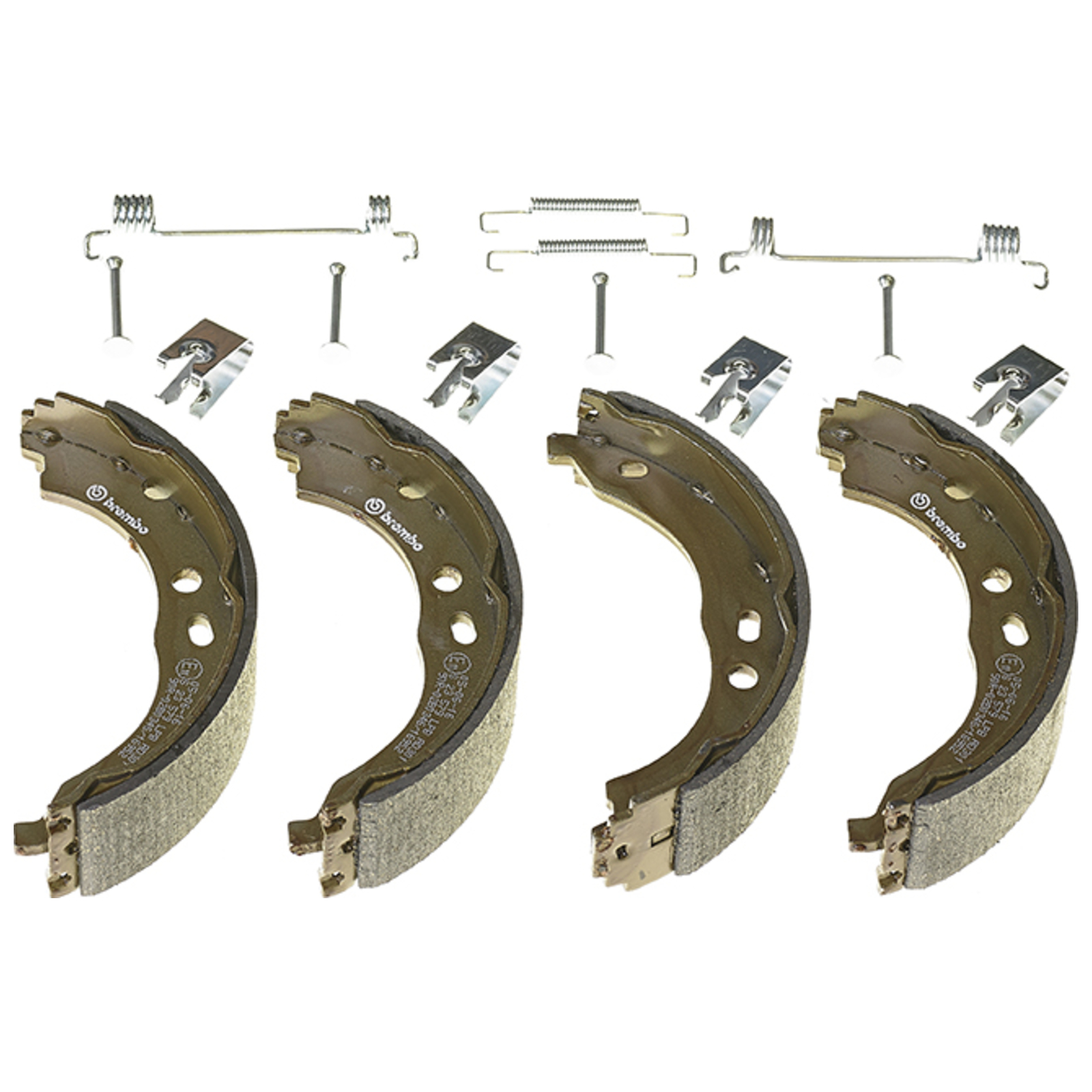 BREMBO Brake Shoe Set, parking brake ESSENTIAL LINE