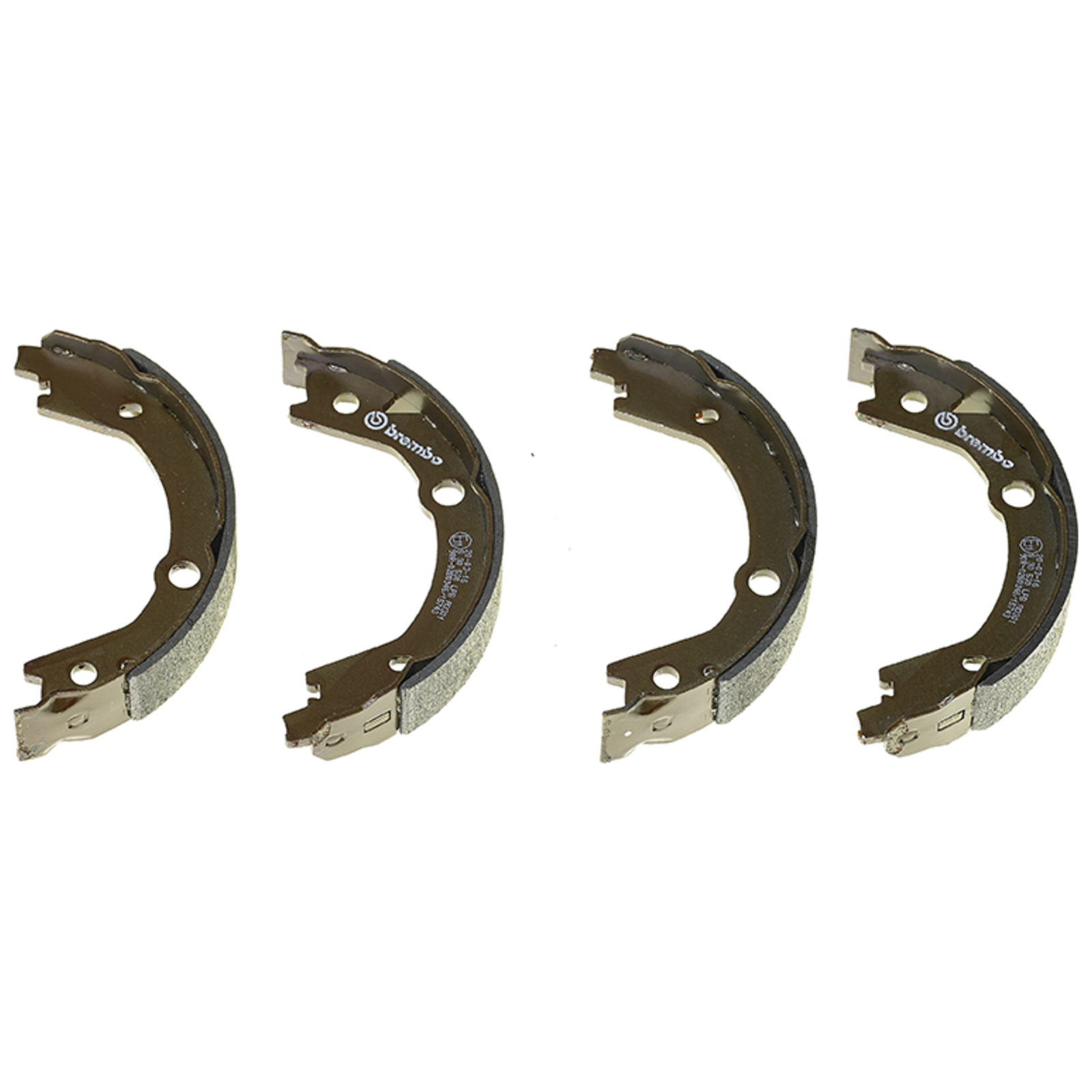 BREMBO Brake Shoe Set, parking brake ESSENTIAL LINE