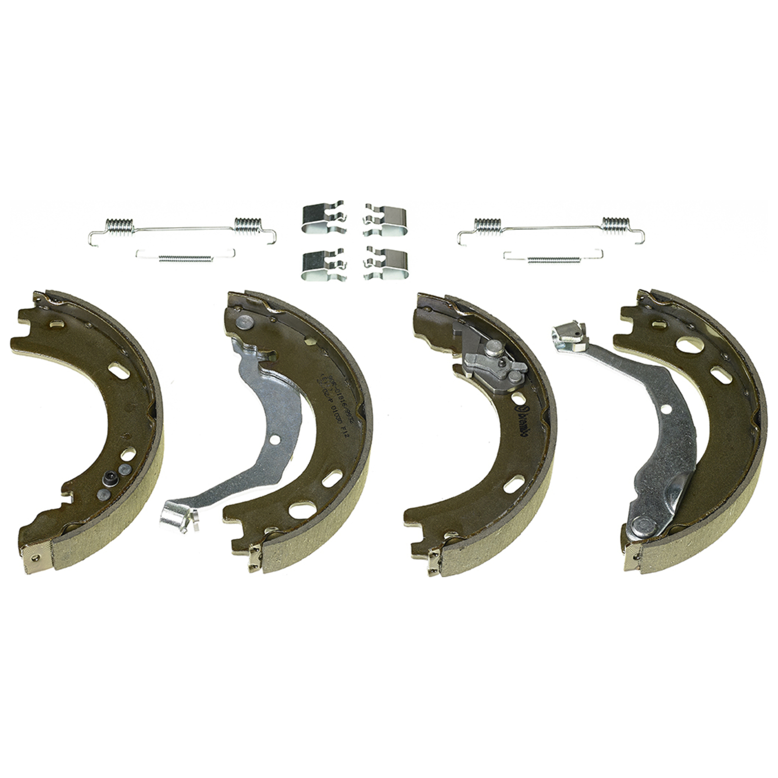 BREMBO Brake Shoe Set, parking brake ESSENTIAL LINE