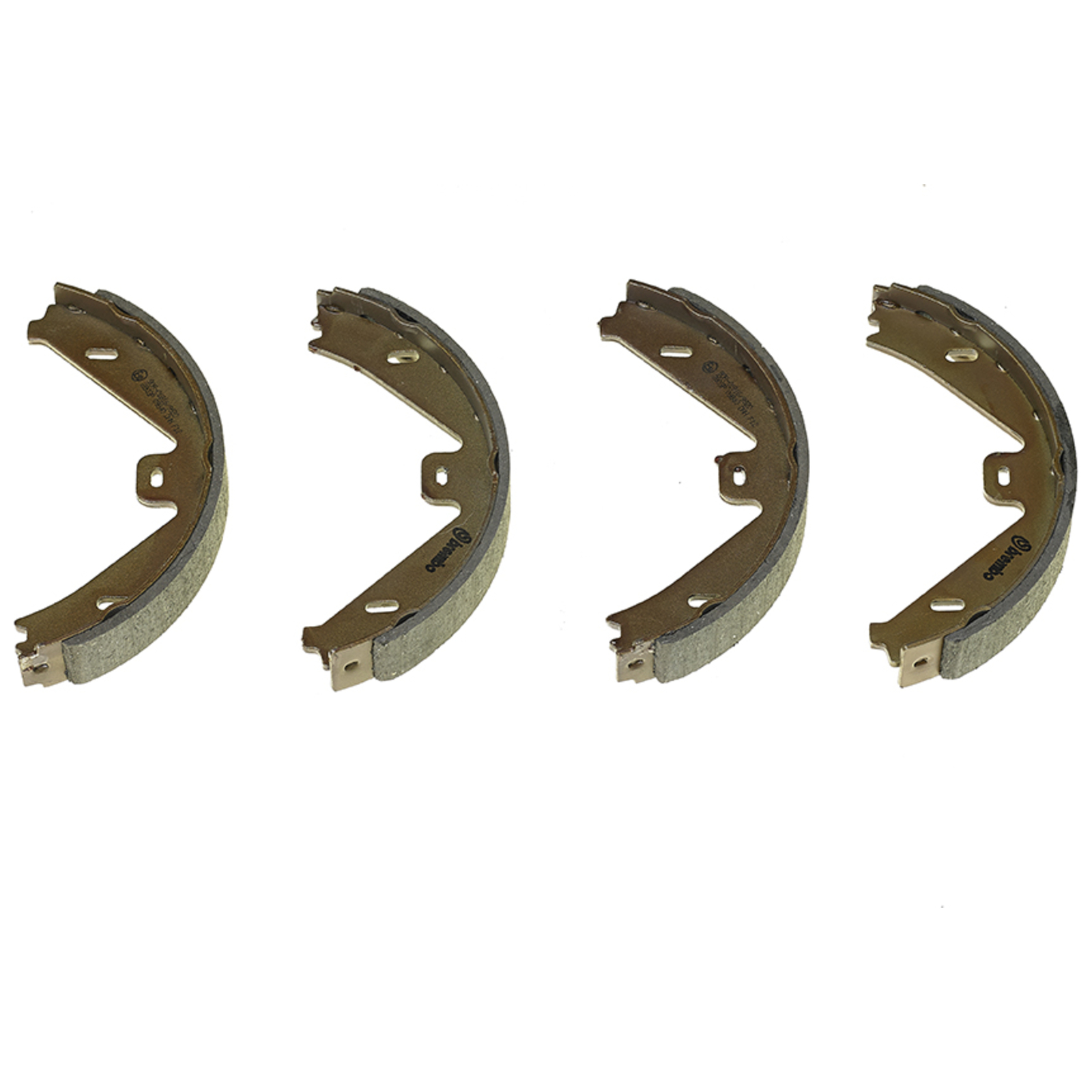 BREMBO Brake Shoe Set, parking brake ESSENTIAL LINE
