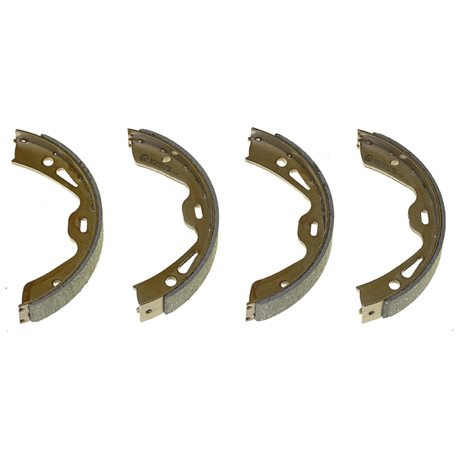 BREMBO Brake Shoe Set, parking brake ESSENTIAL LINE