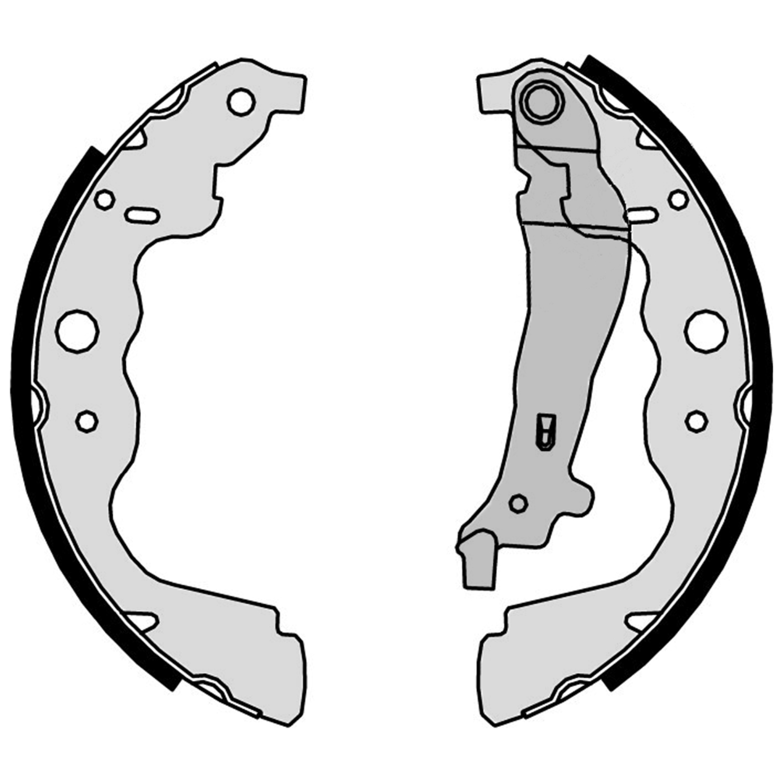 BREMBO Bremsbackensatz ESSENTIAL LINE S 68 546