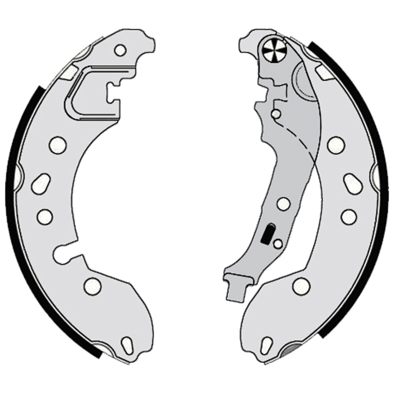 BREMBO Bremsbackensatz ESSENTIAL LINE S 68 548