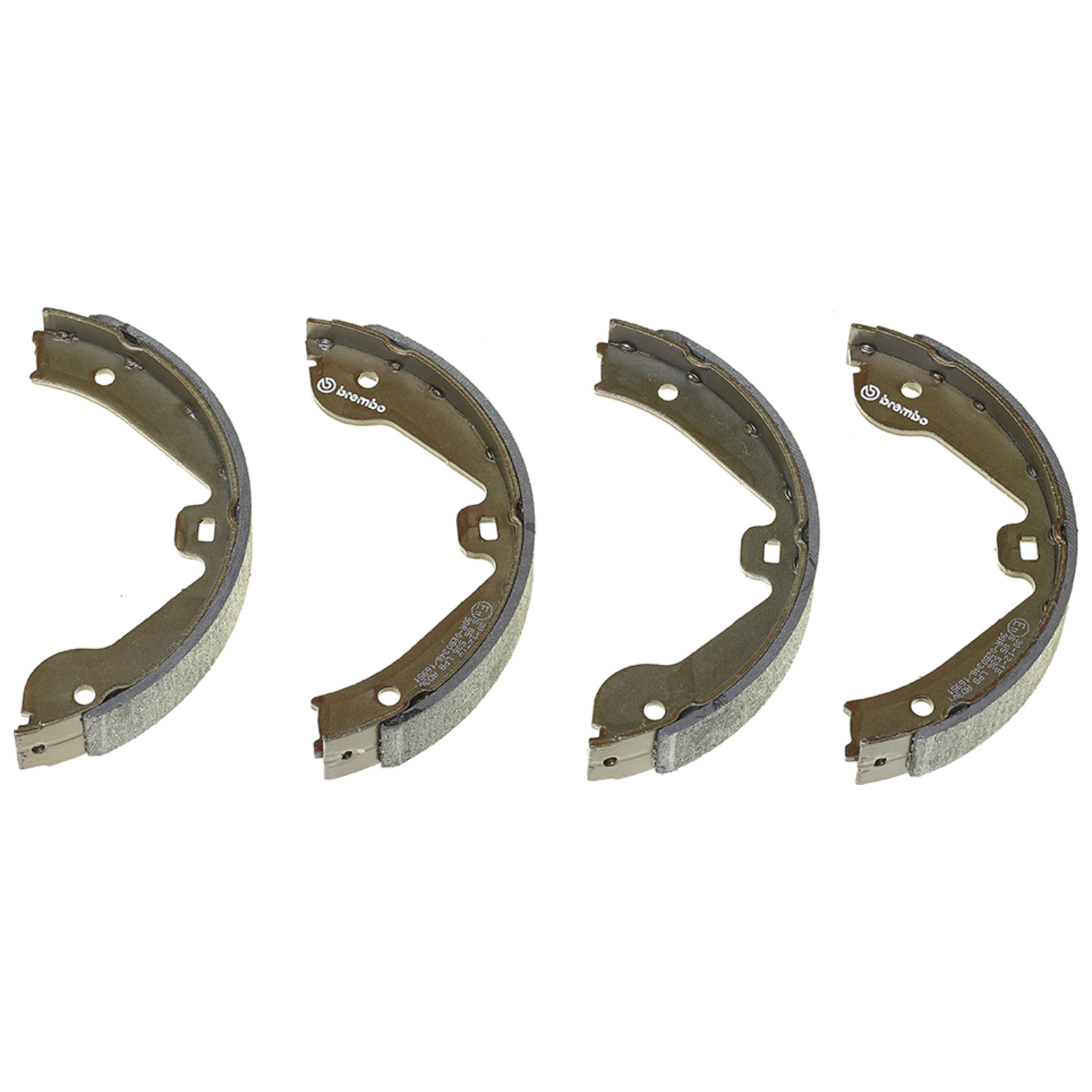 BREMBO Brake Shoe Set, parking brake ESSENTIAL LINE