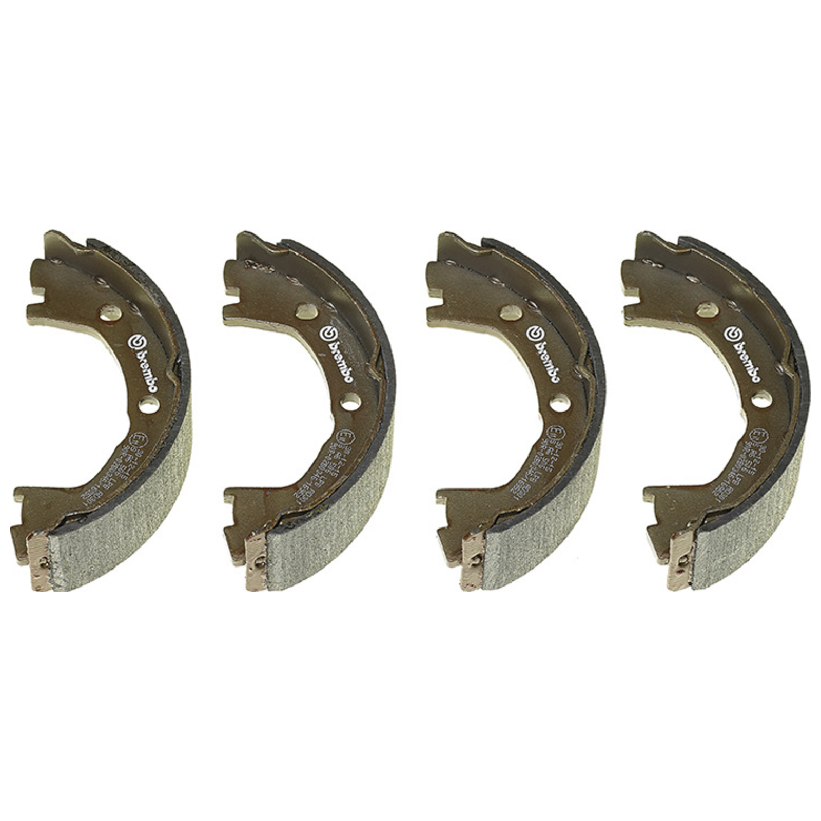 BREMBO Brake Shoe Set, parking brake ESSENTIAL LINE