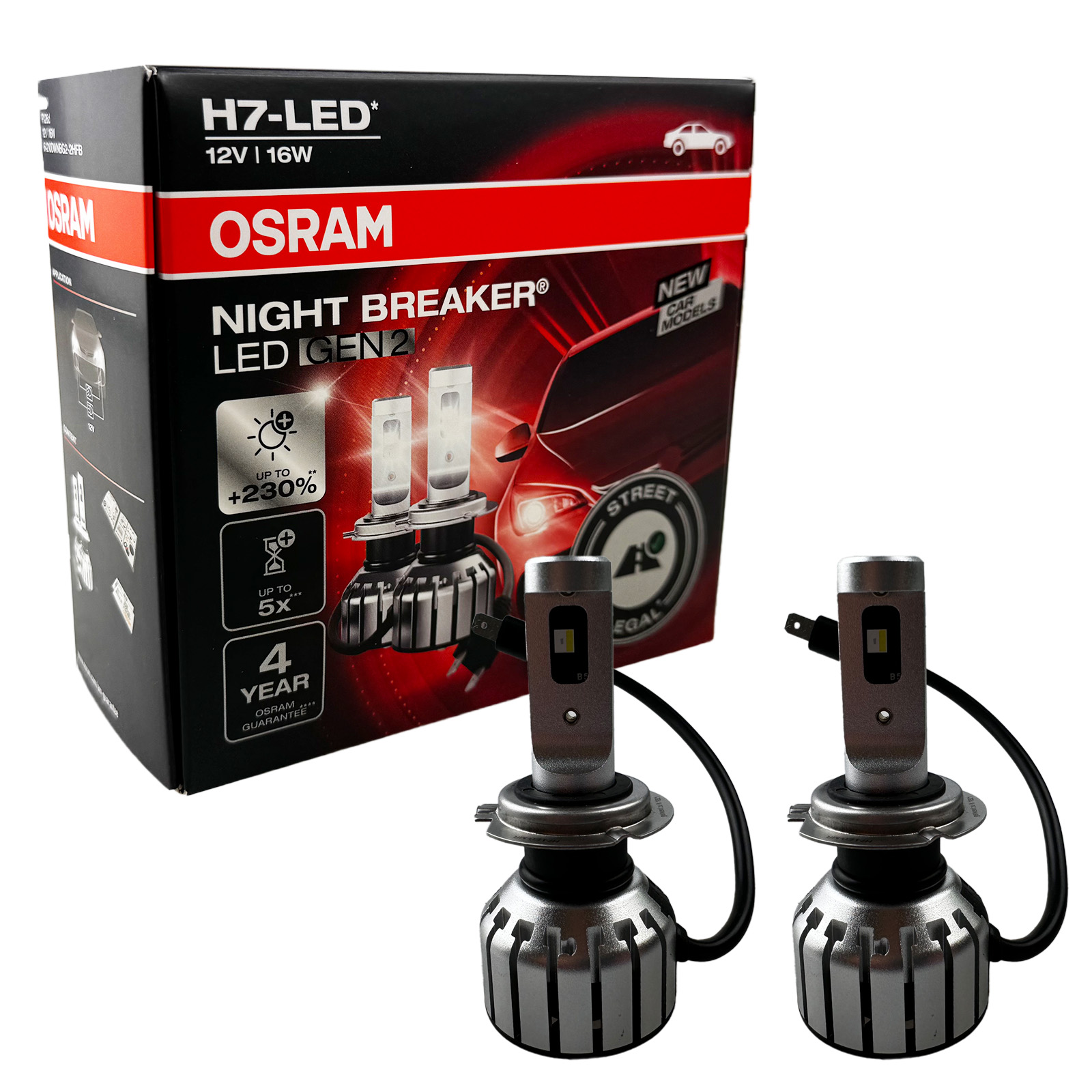Osram H7 Umrüstsatz Generation 2 Scheinwerfer LED Set