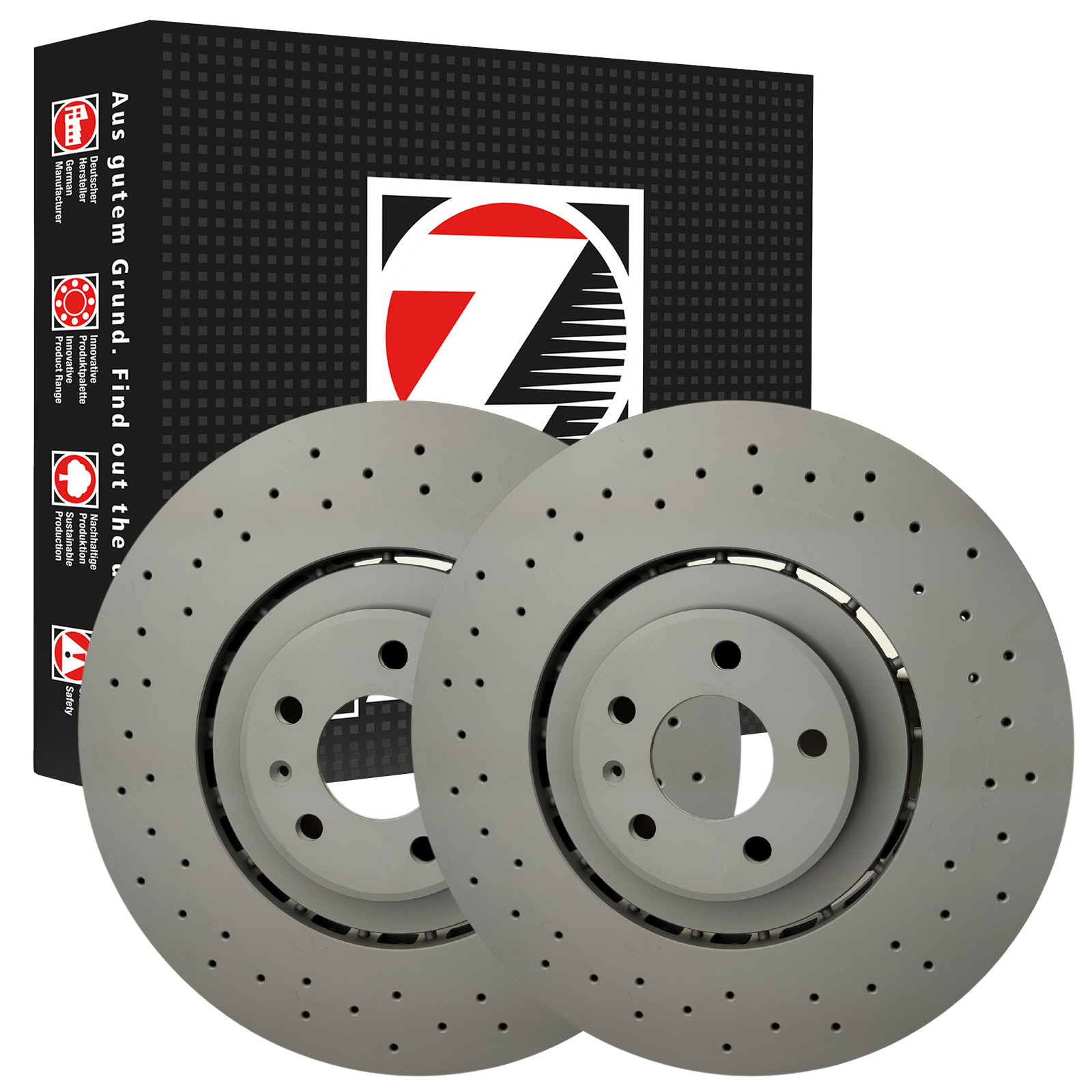 2x ZIMMERMANN Brake Disc FORMULA Z BRAKE DISC