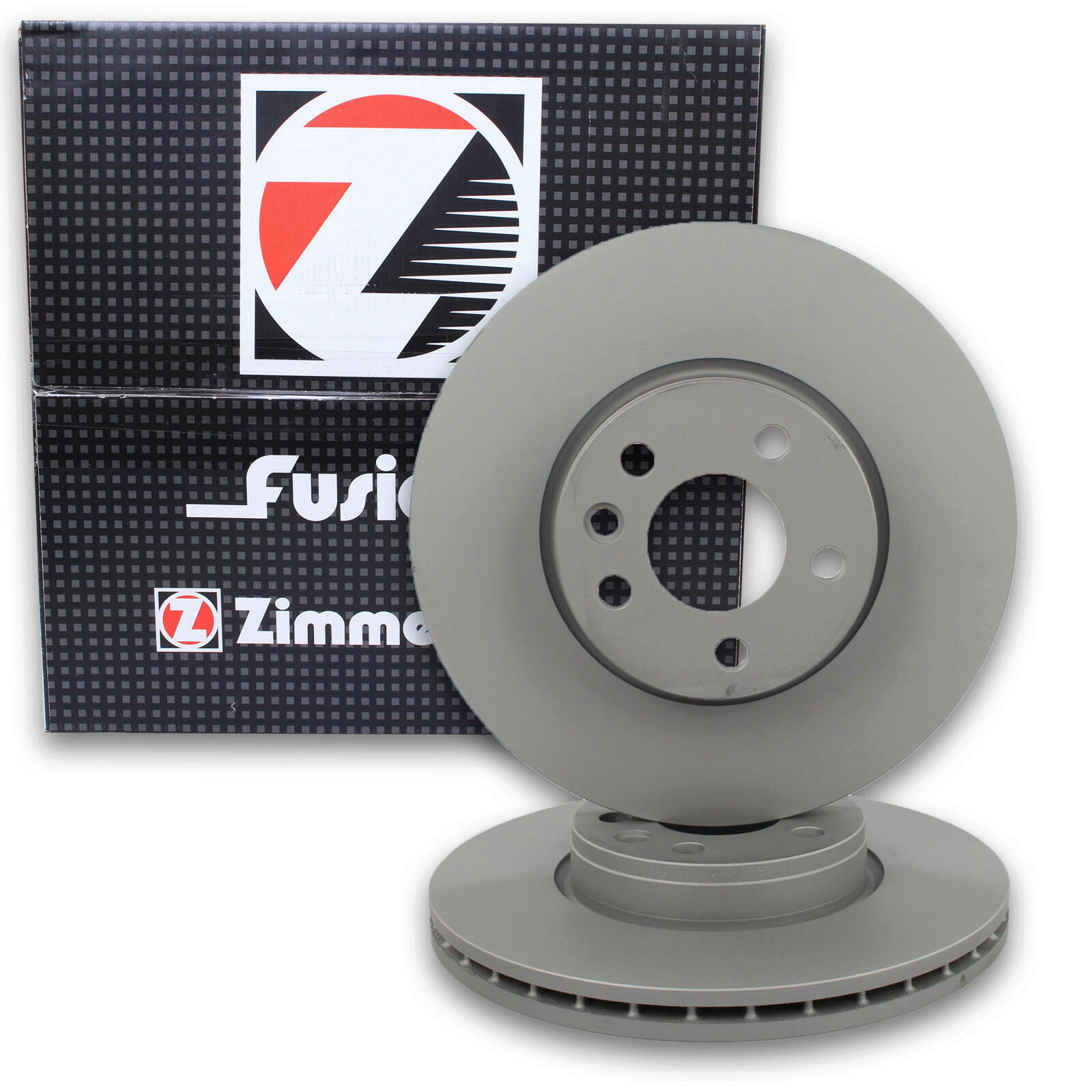 2x ZIMMERMANN Brake Disc COAT Z