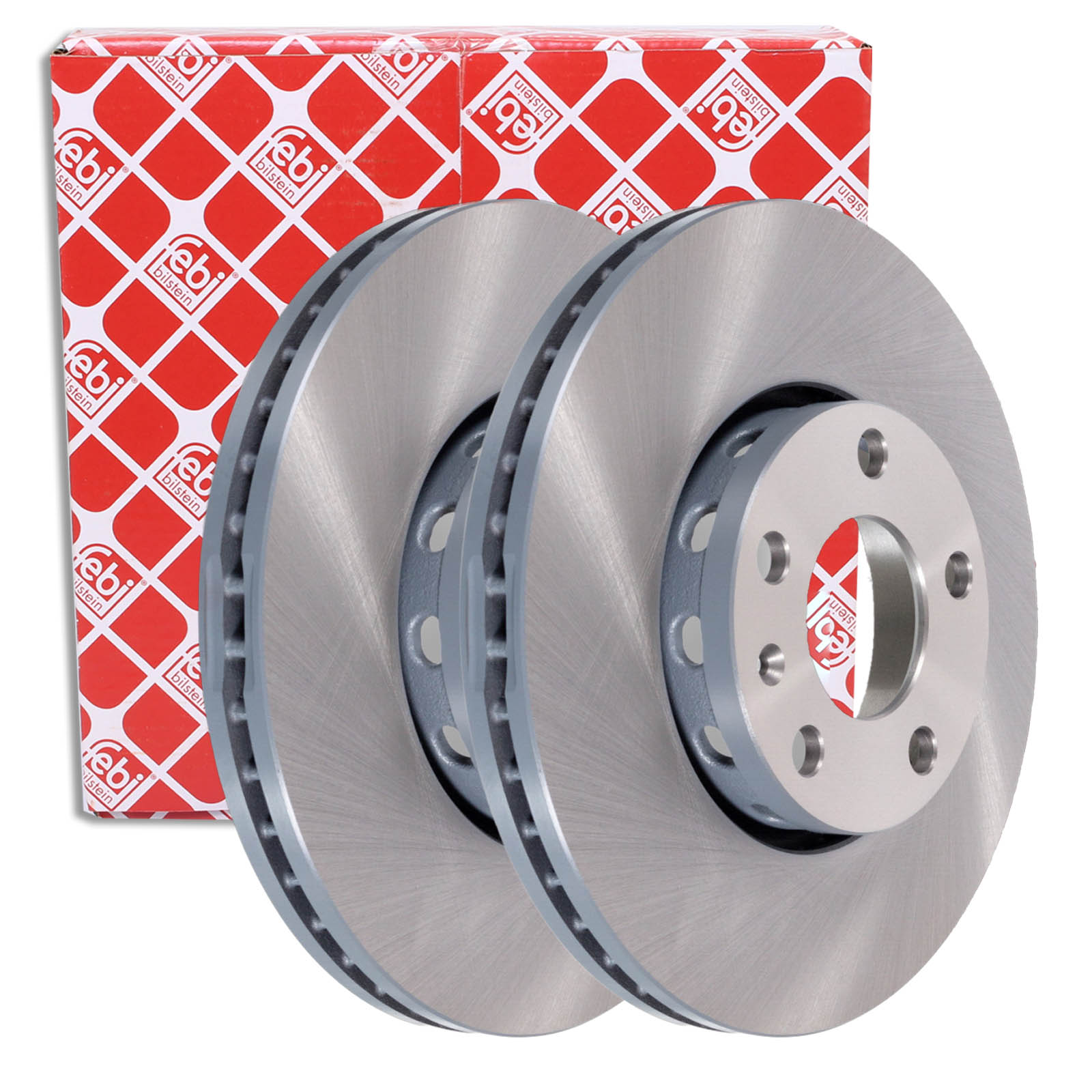 2x FEBI BILSTEIN Brake Disc
