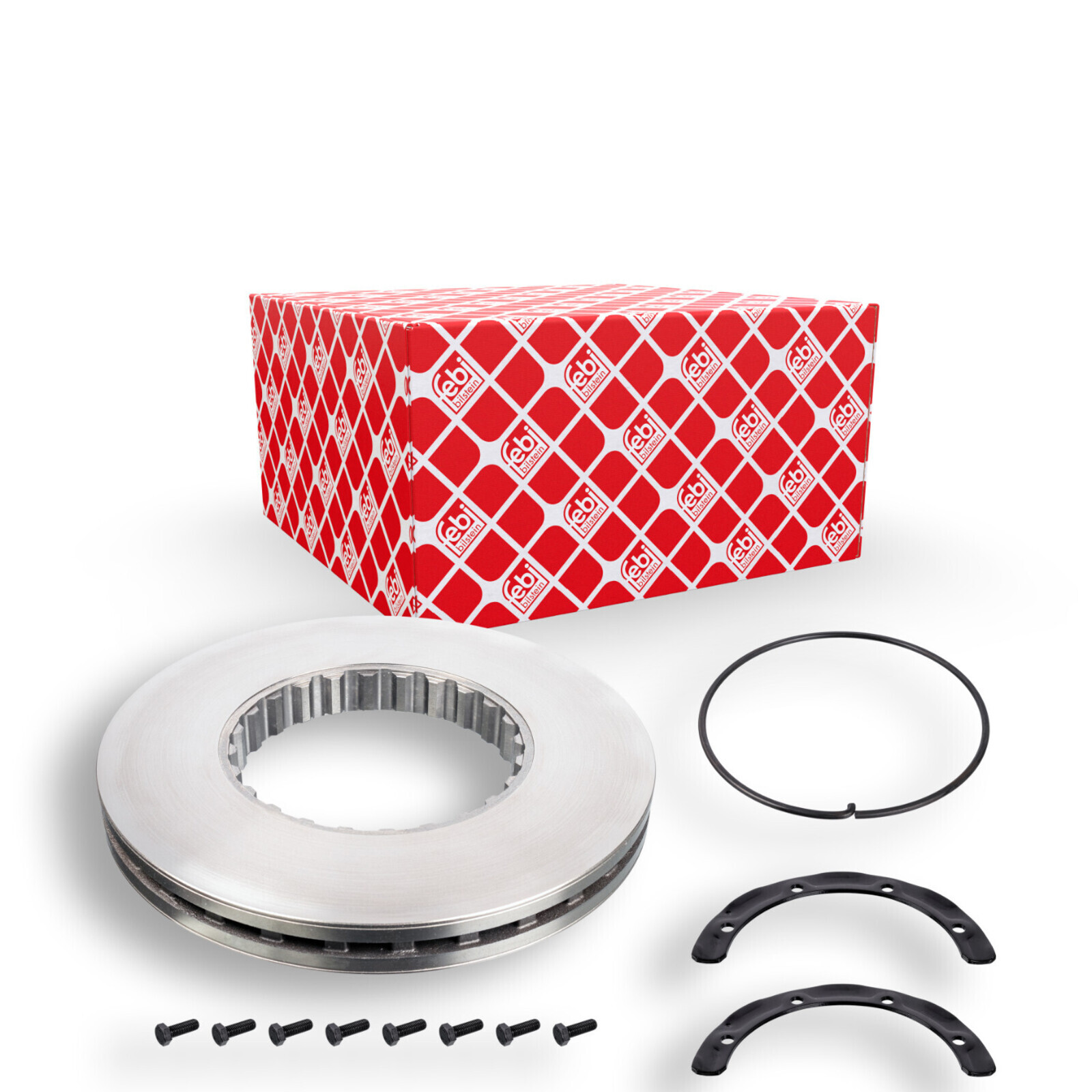 2x FEBI BILSTEIN Brake Disc