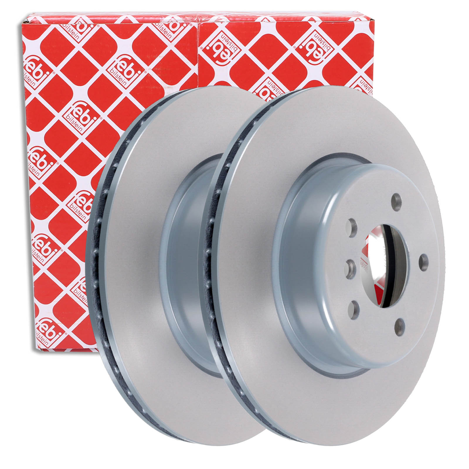 2x FEBI BILSTEIN Brake Disc