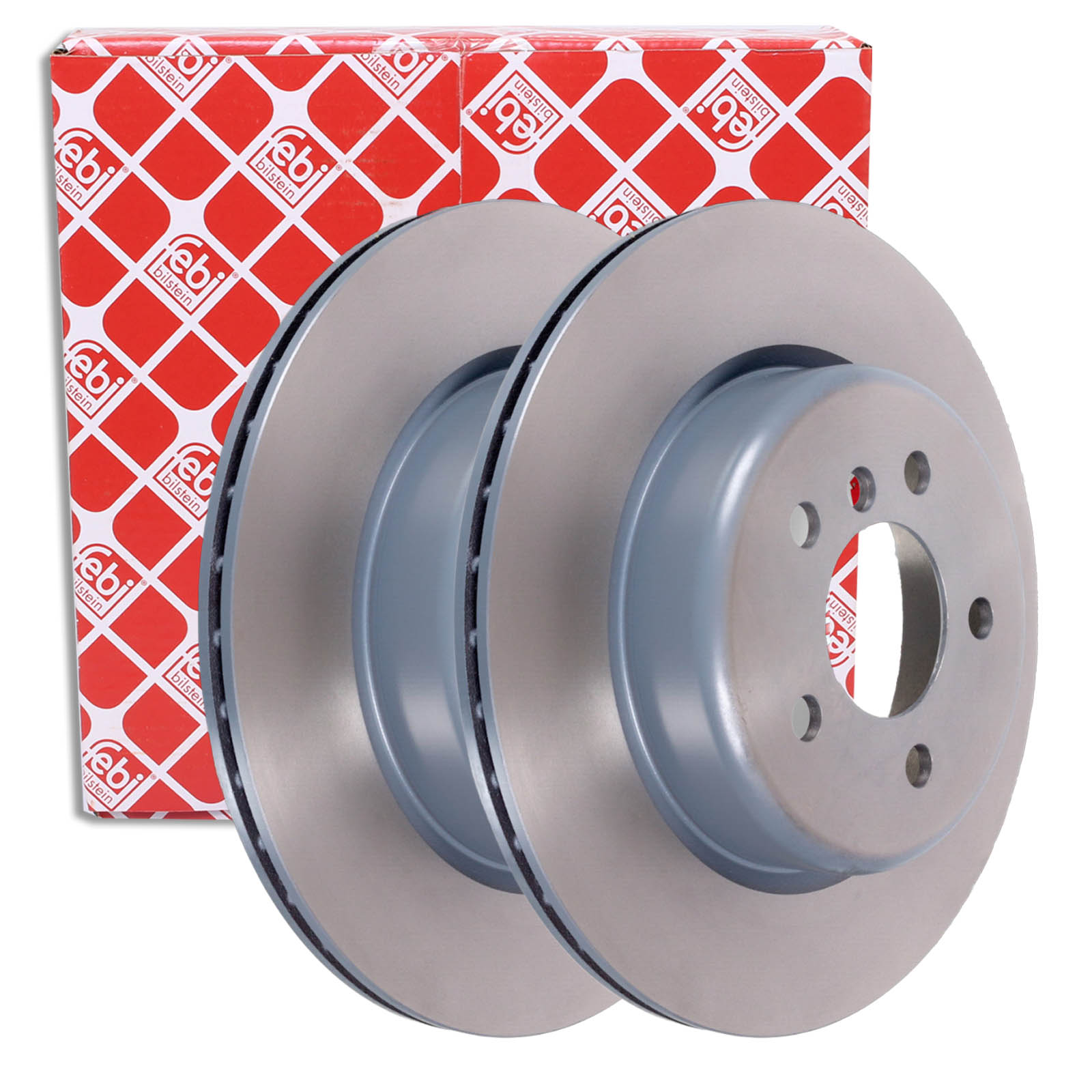 2x FEBI BILSTEIN Brake Disc
