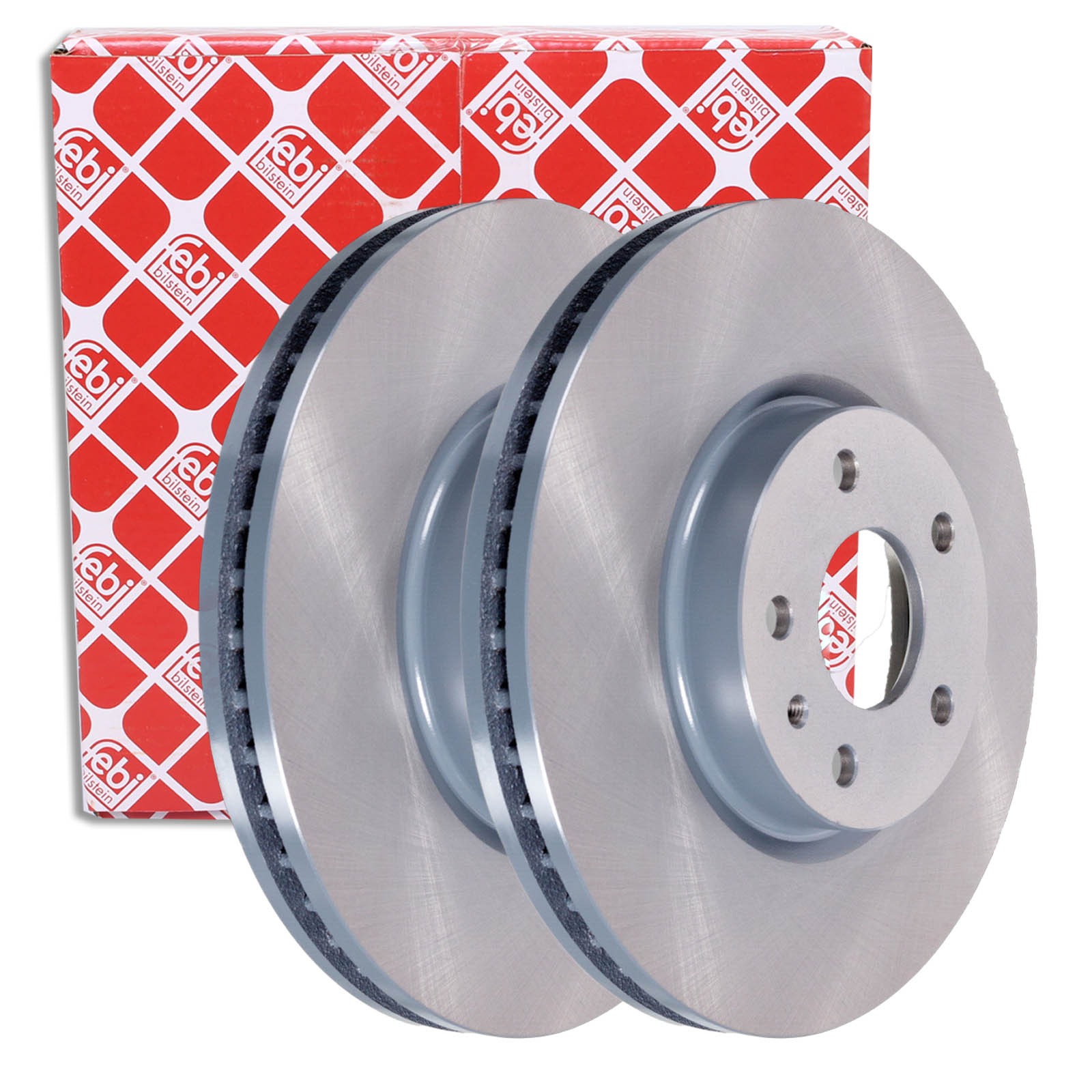 2x FEBI BILSTEIN Brake Disc