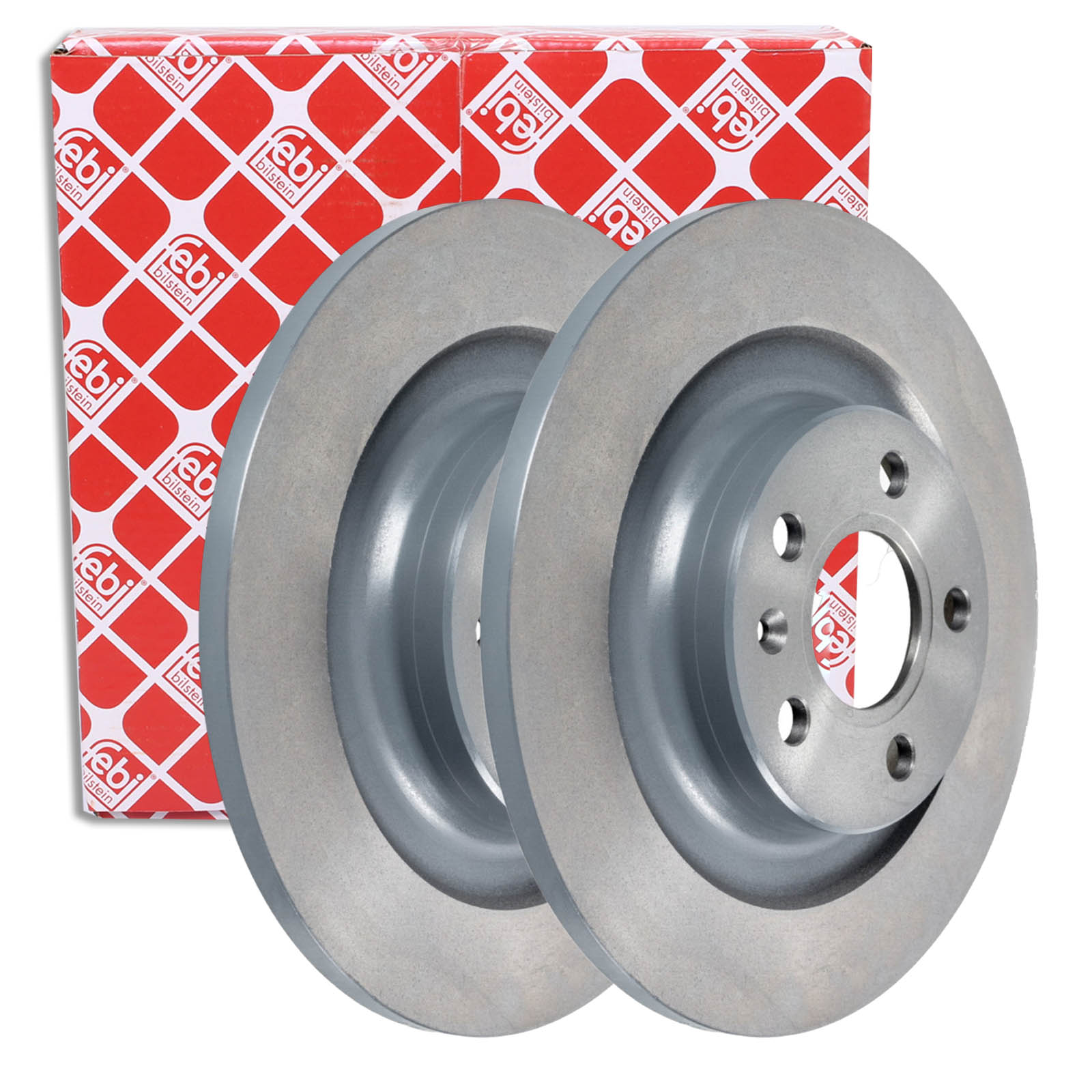 2x FEBI BILSTEIN Brake Disc