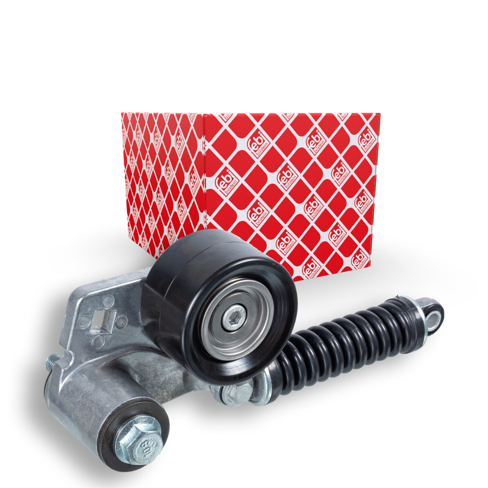 FEBI BILSTEIN Belt Tensioner, V-ribbed belt