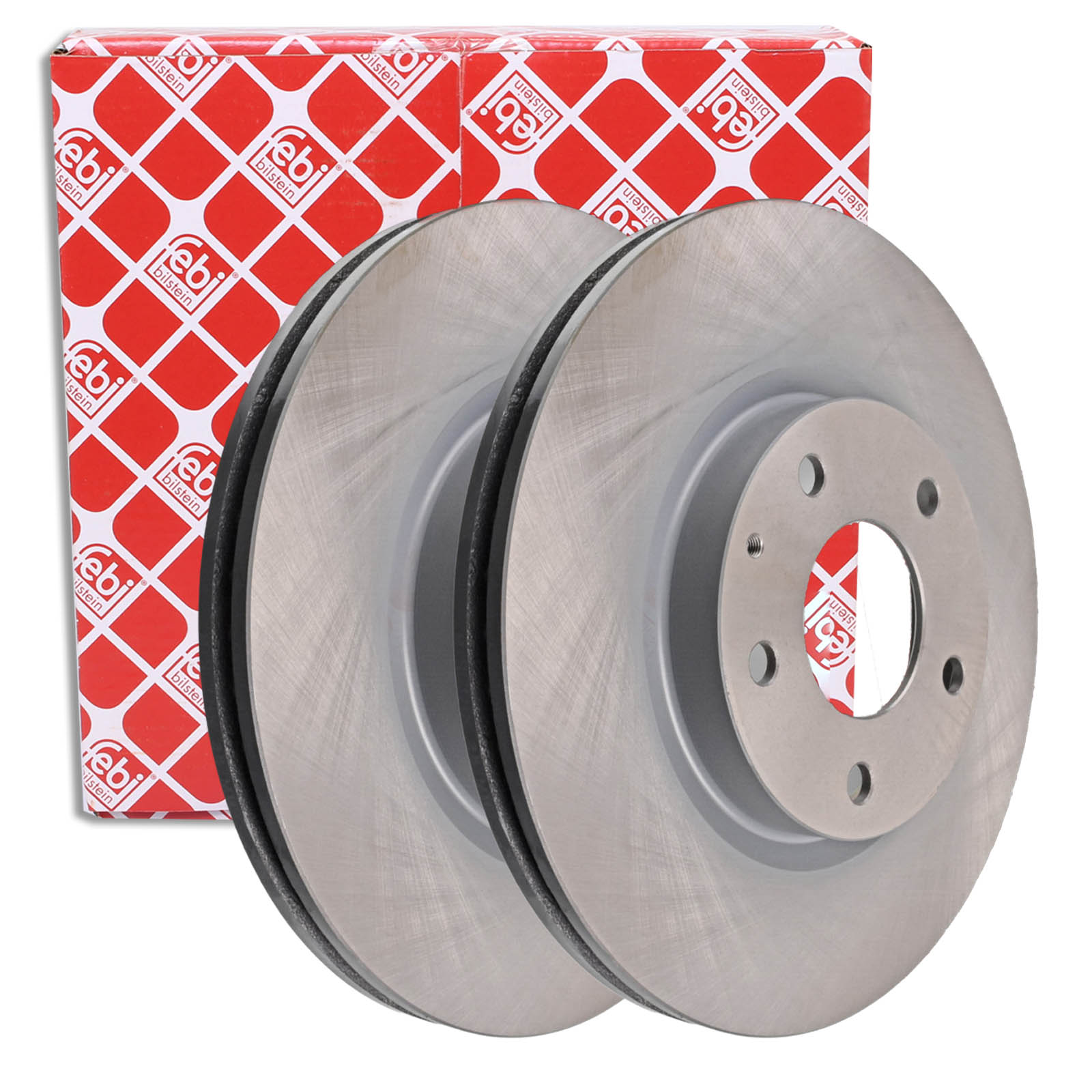 2x FEBI BILSTEIN Brake Disc