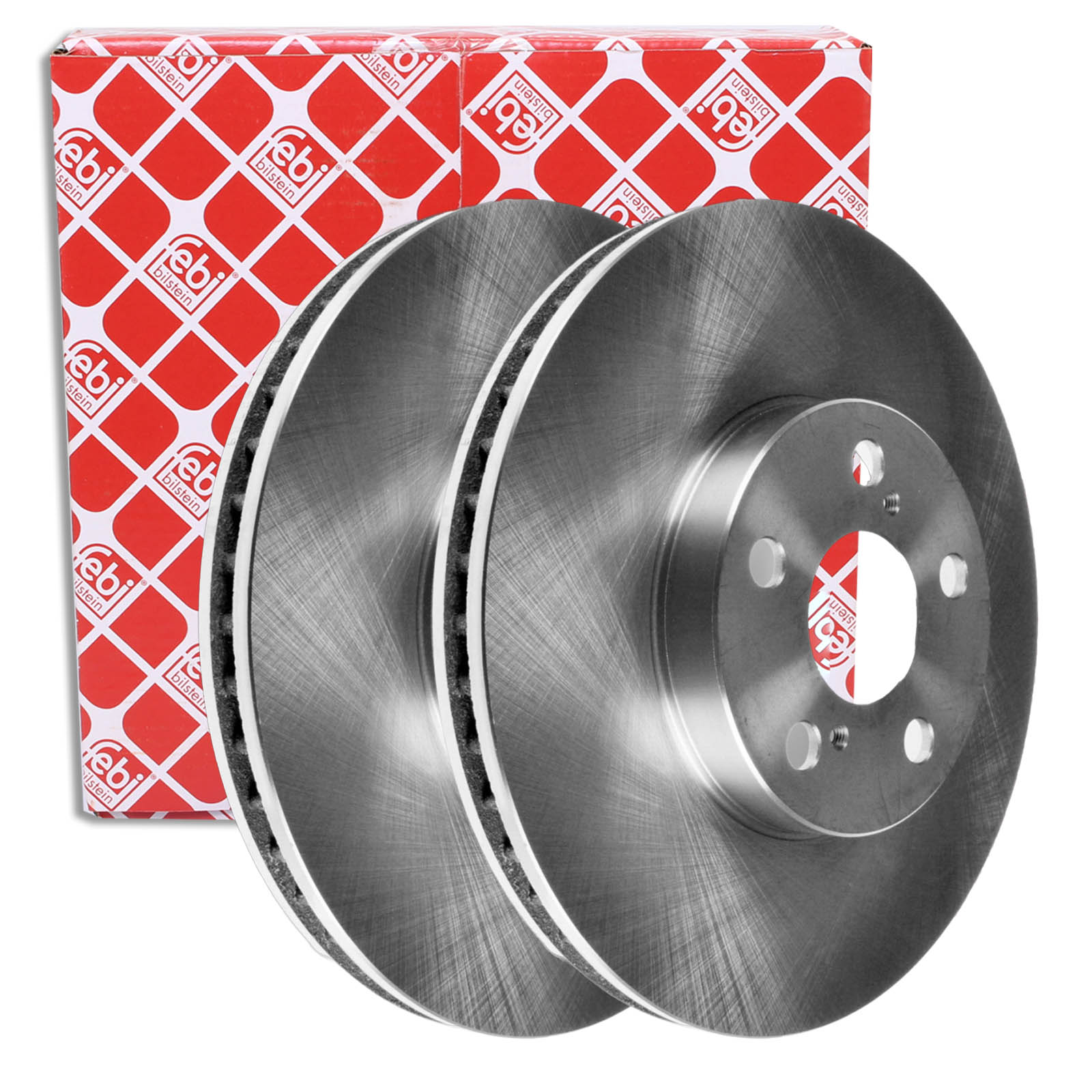 2x FEBI BILSTEIN Brake Disc