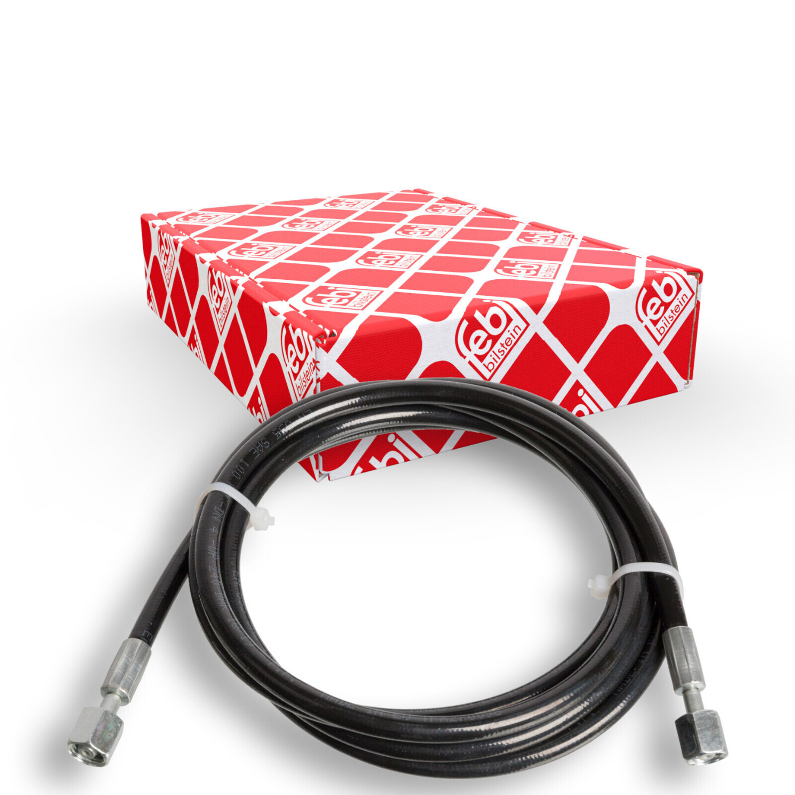 FEBI BILSTEIN Hose Line, driver cab tilt unit