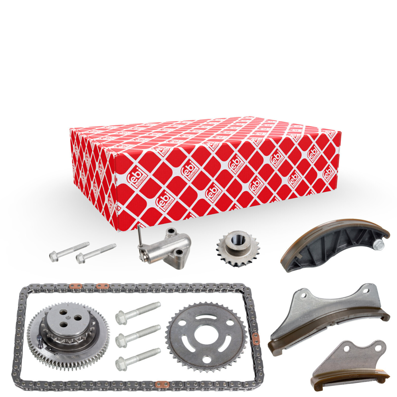 FEBI BILSTEIN Steuerkettensatz passend für Opel Astra J K Mokka Zafira Insignia 1.6 CDTI