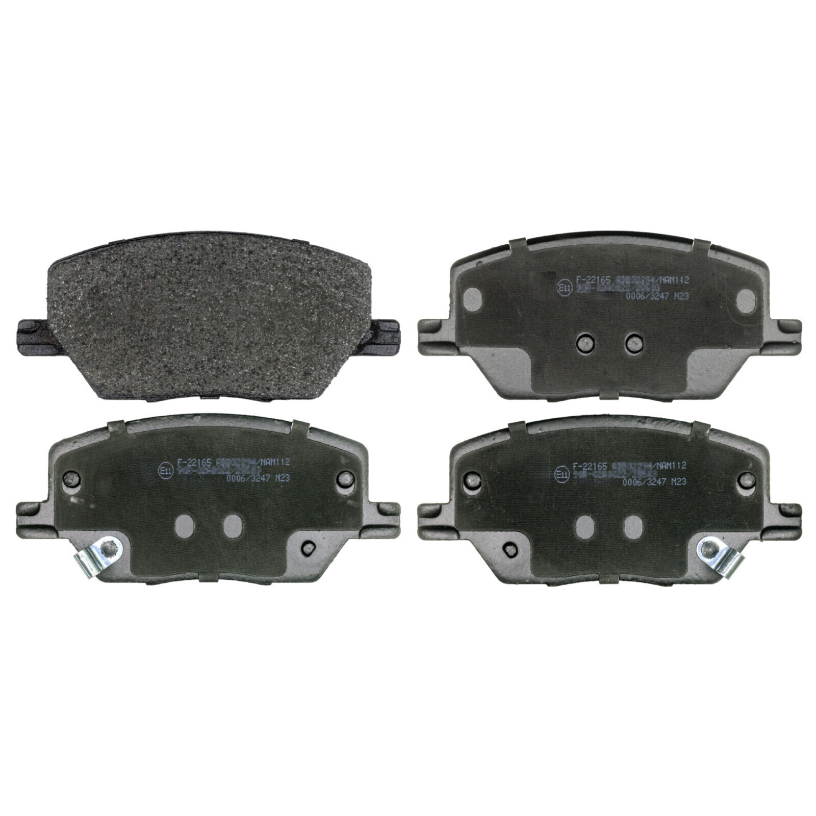 FEBI BILSTEIN Brake Pad Set, disc brake