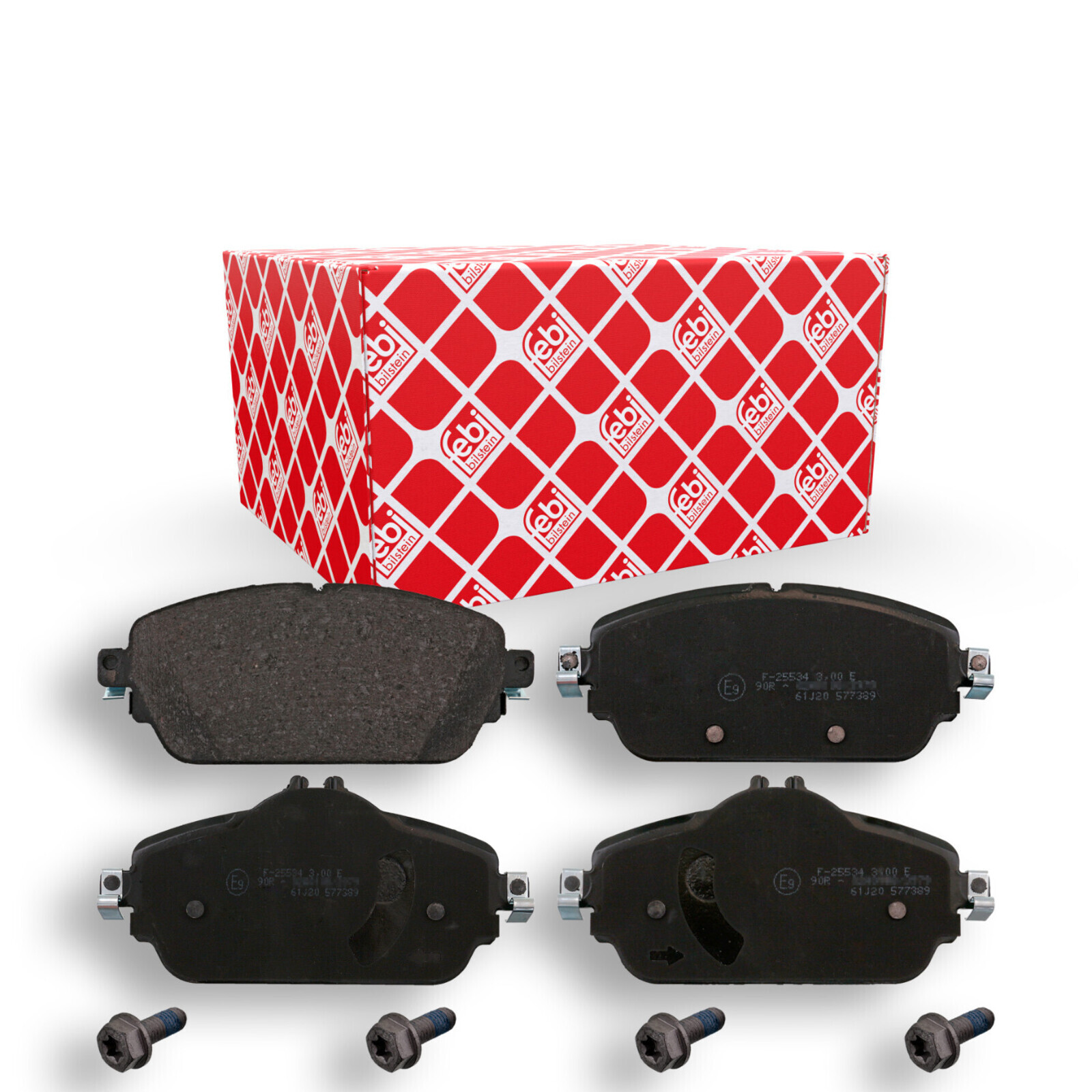 FEBI BILSTEIN Bremsbelagsatz, Scheibenbremse 16988