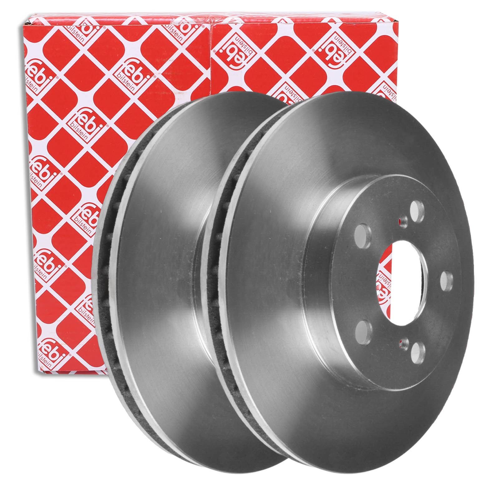 2x FEBI BILSTEIN Brake Disc