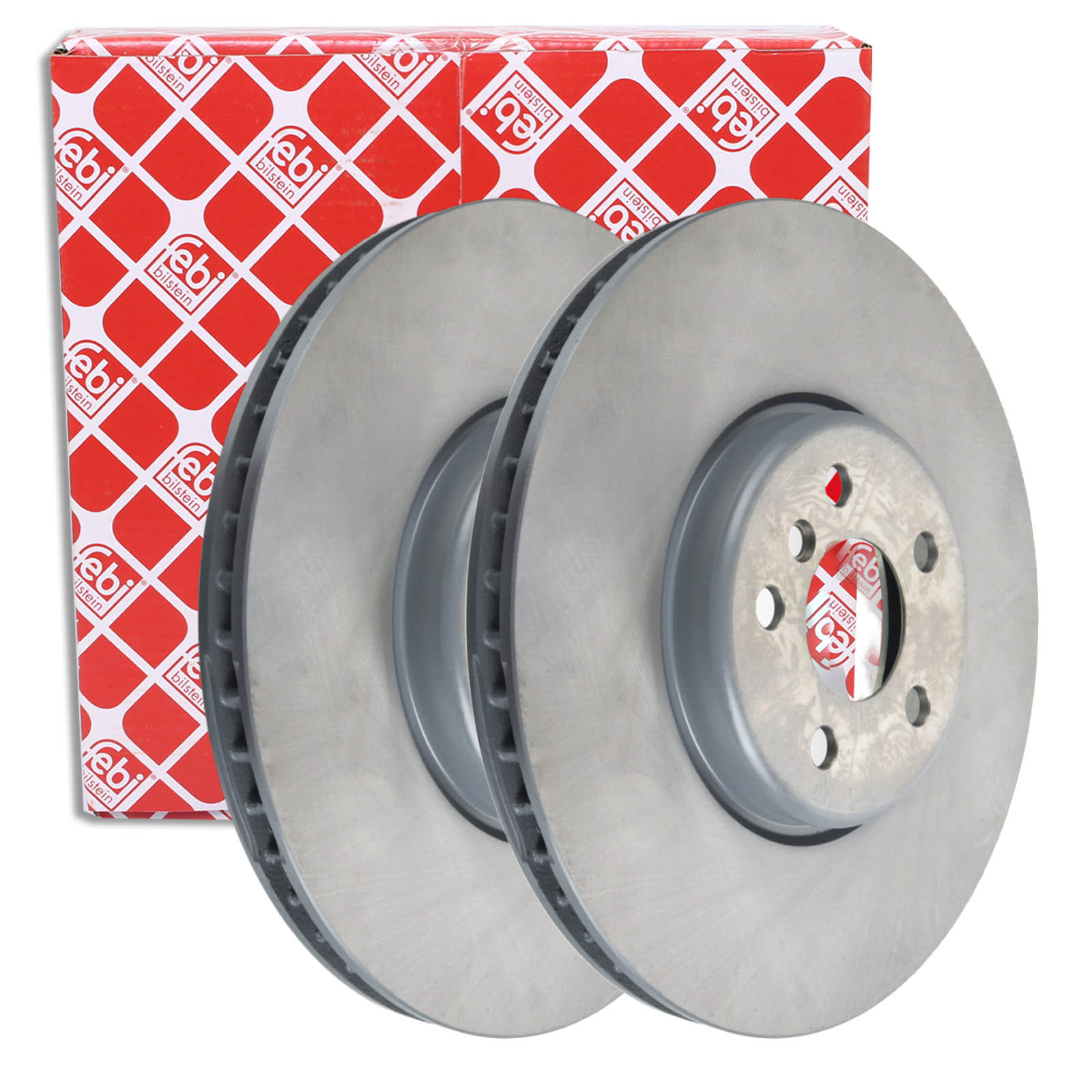 2x FEBI BILSTEIN Brake Disc