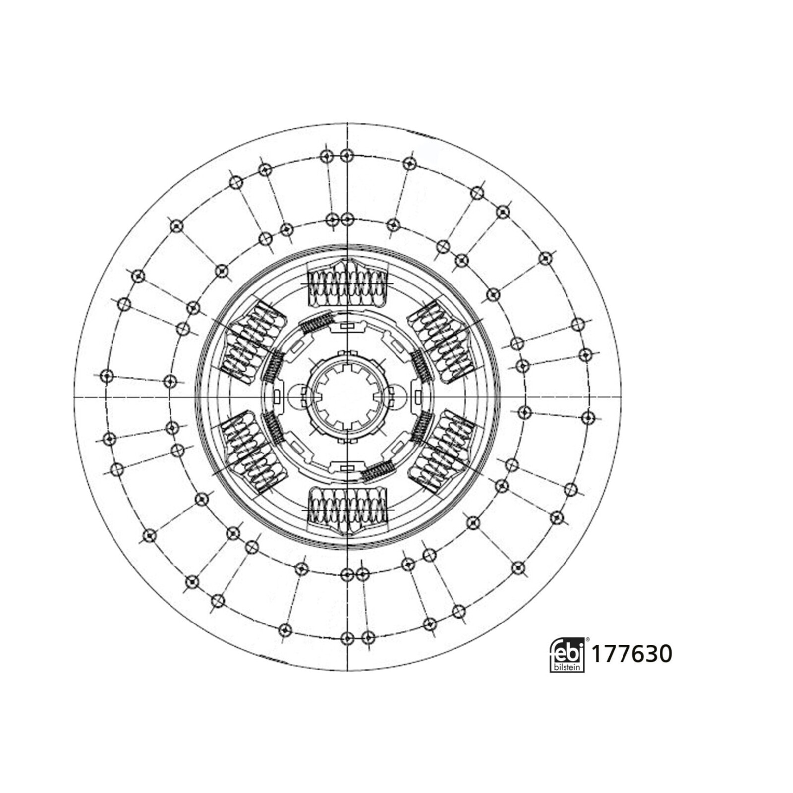FEBI BILSTEIN Clutch Disc