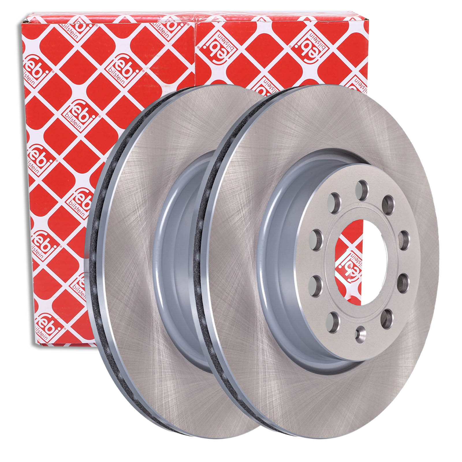 2x FEBI BILSTEIN Brake Disc