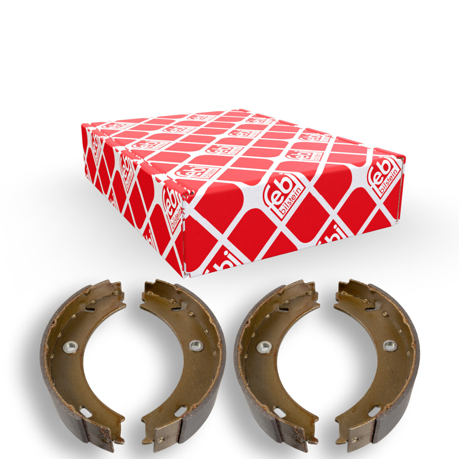 FEBI BILSTEIN Brake Shoe Set, parking brake