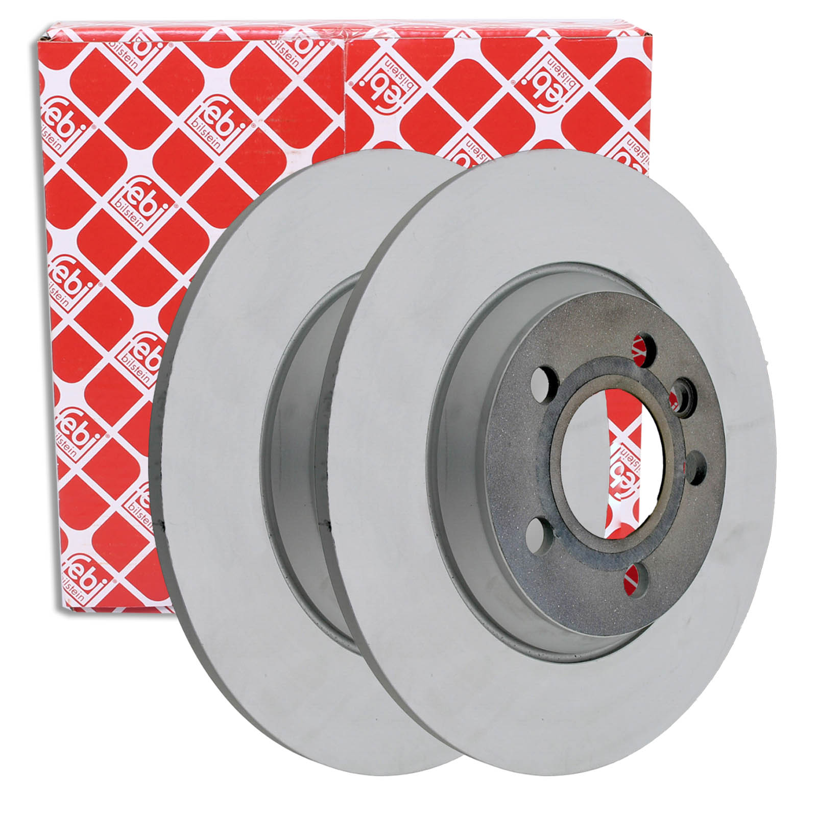 2x FEBI BILSTEIN Bremsscheibe