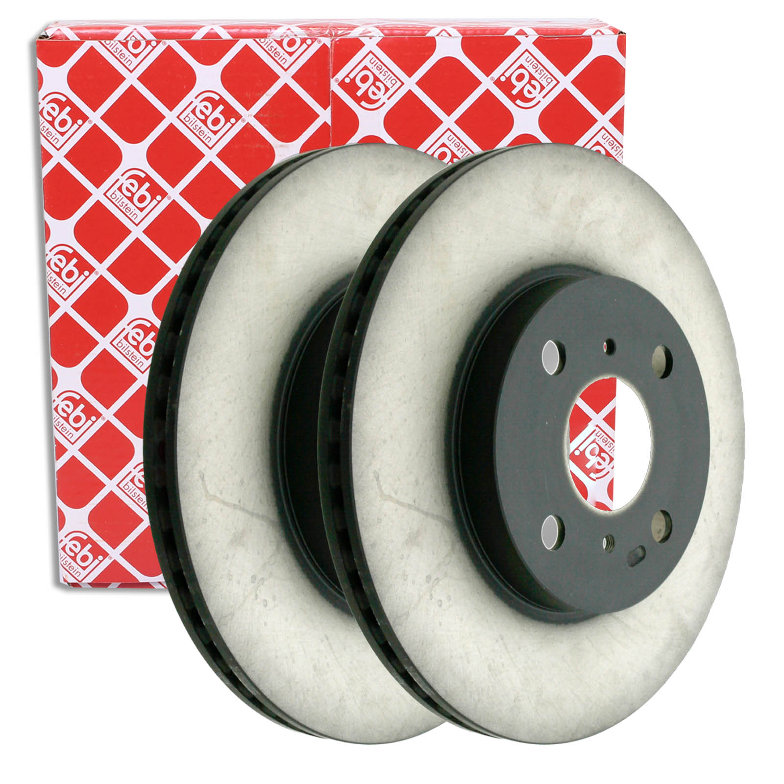 2x FEBI BILSTEIN Bremsscheibe 27467