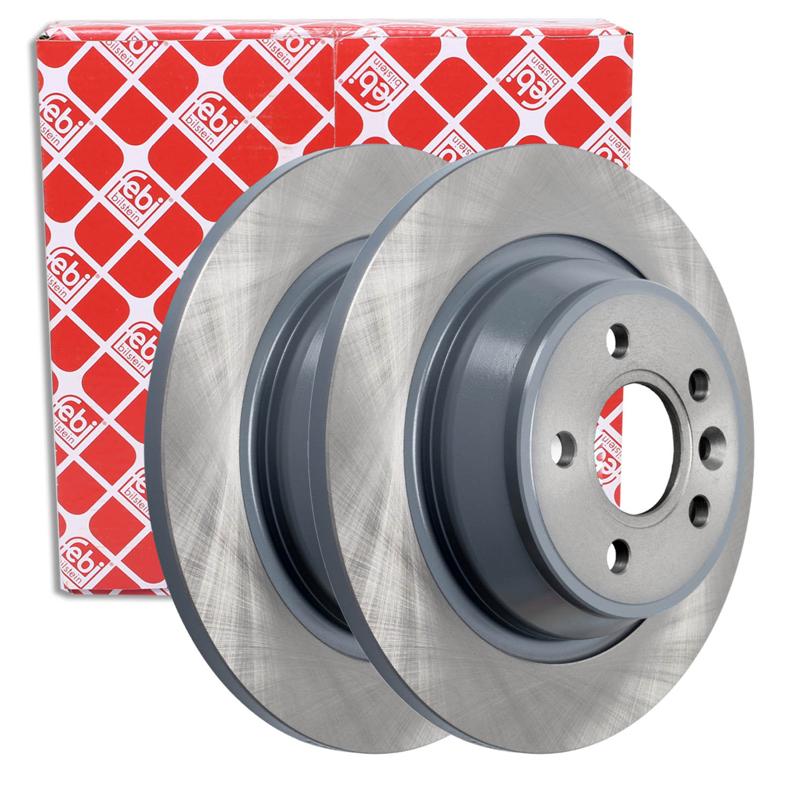 2x FEBI BILSTEIN Brake Disc
