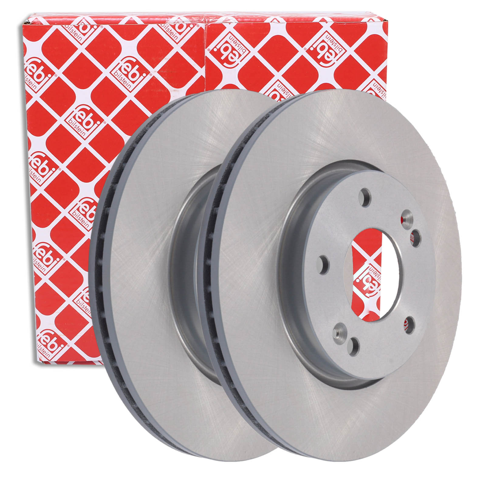 2x FEBI BILSTEIN Bremsscheibe 31470