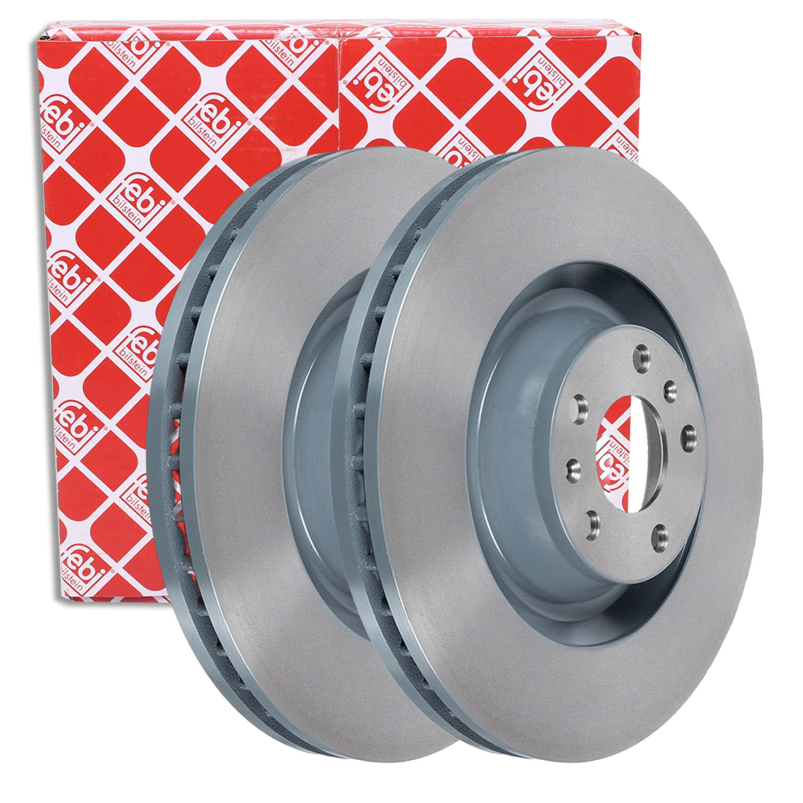 2x FEBI BILSTEIN Brake Disc