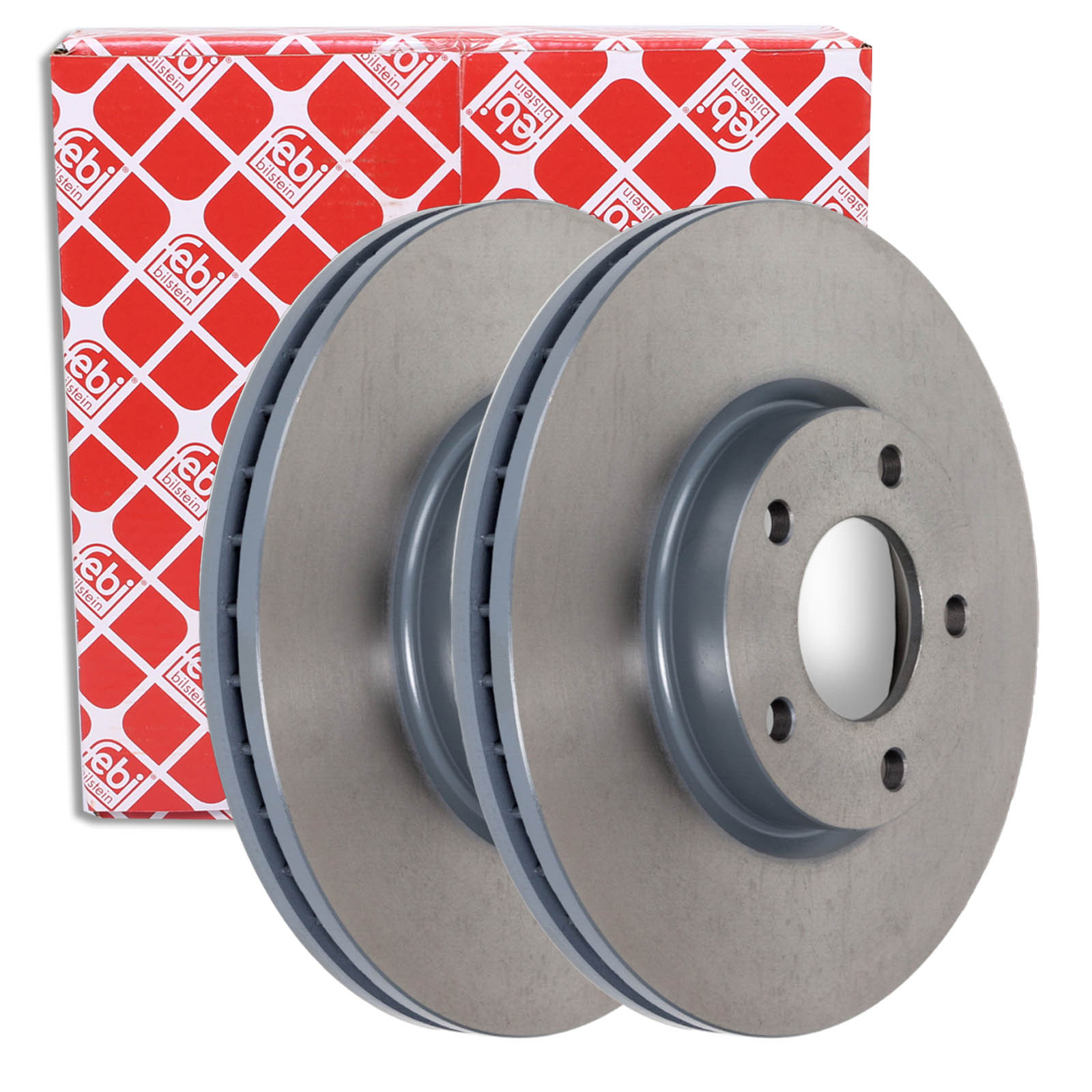 2x FEBI BILSTEIN Bremsscheibe 32770