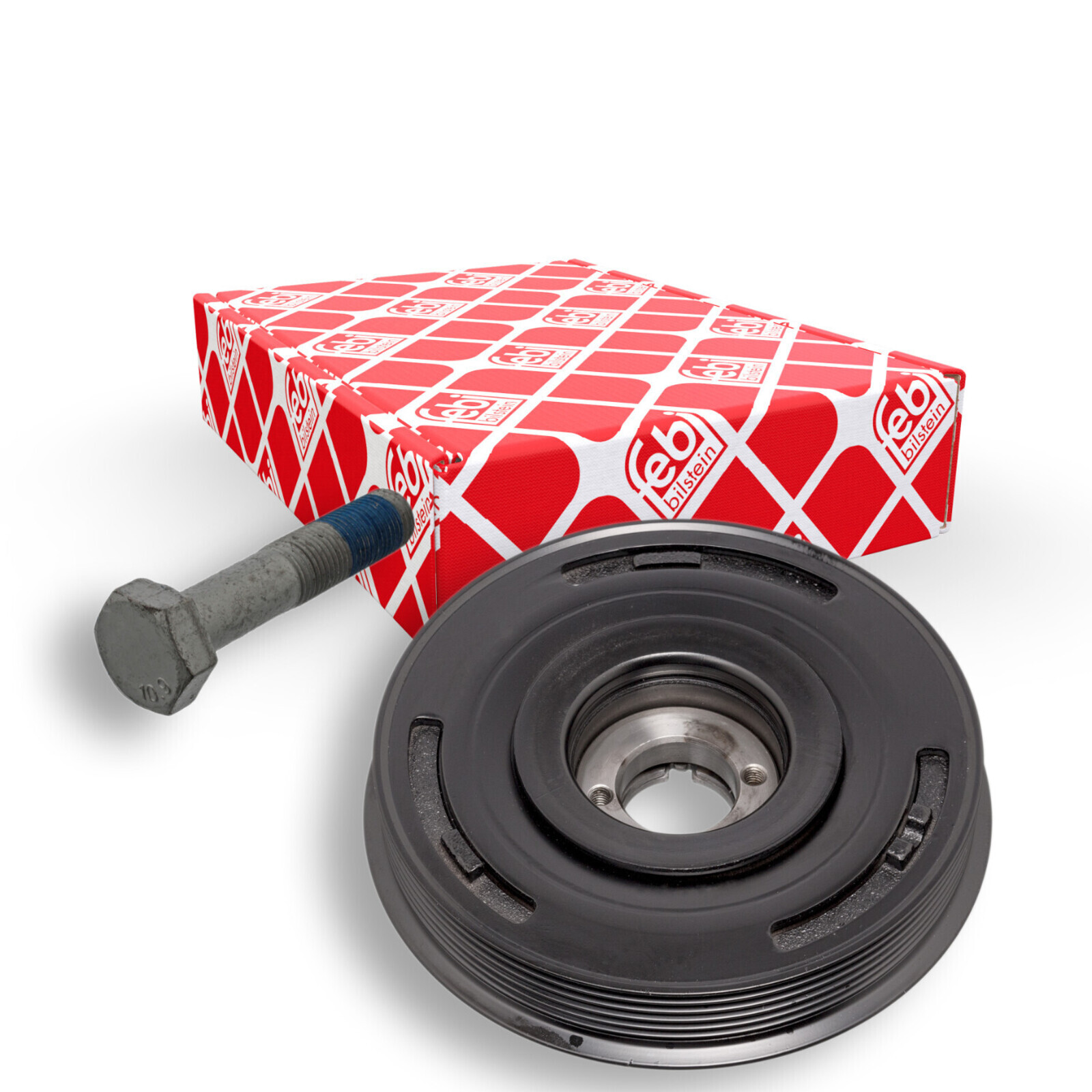 FEBI BILSTEIN Belt Pulley, crankshaft ProKit