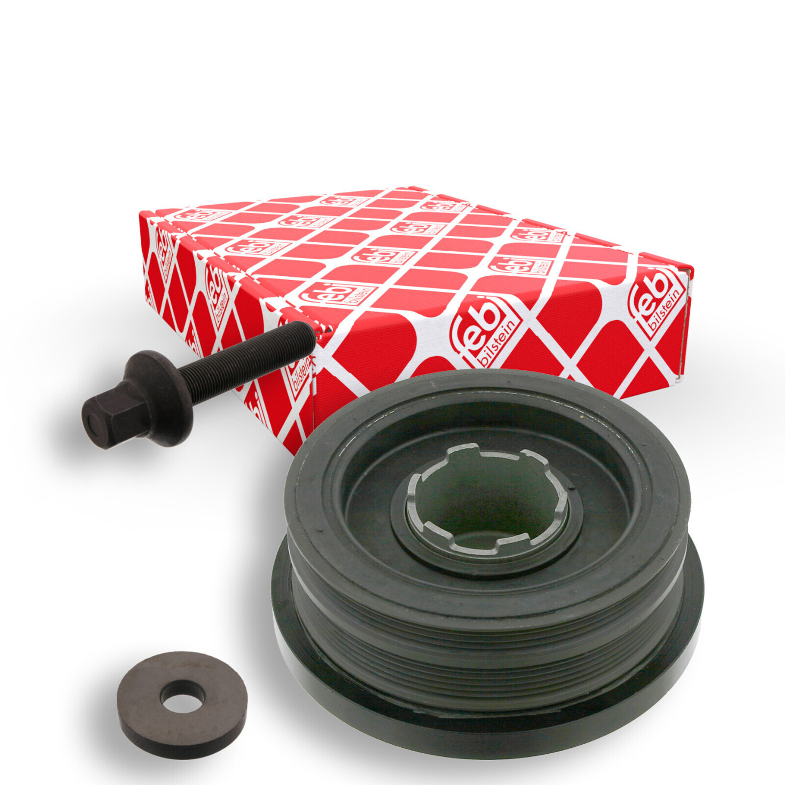 FEBI BILSTEIN Belt Pulley, crankshaft ProKit