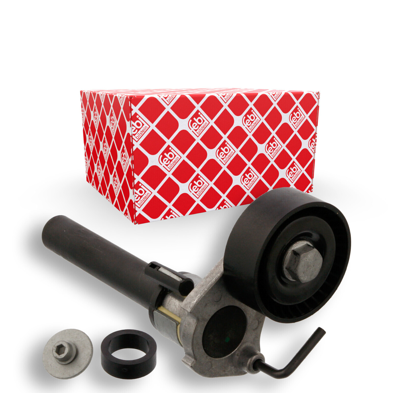 FEBI BILSTEIN Belt Tensioner, v-ribbed belt