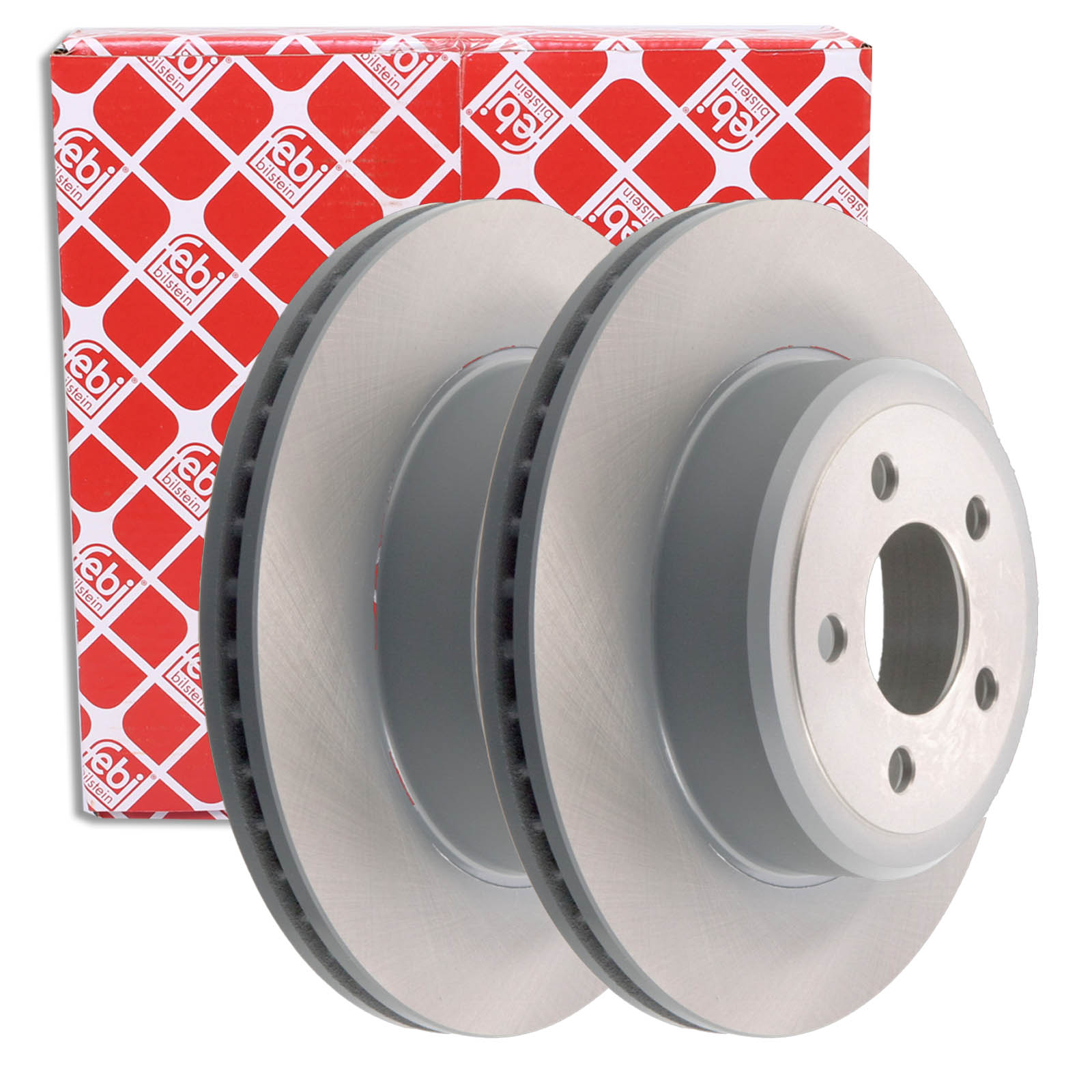 2x FEBI BILSTEIN Brake Disc