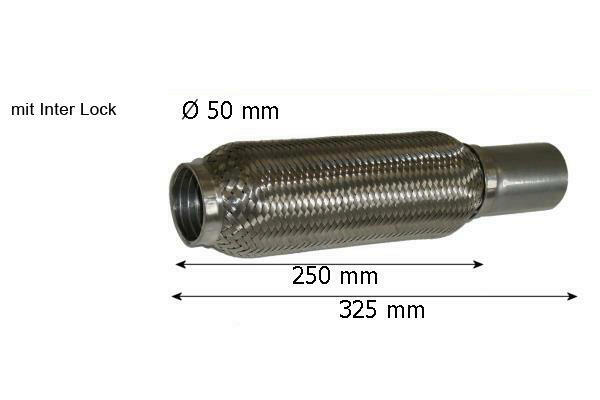 LRT Flex Hose, exhaust system