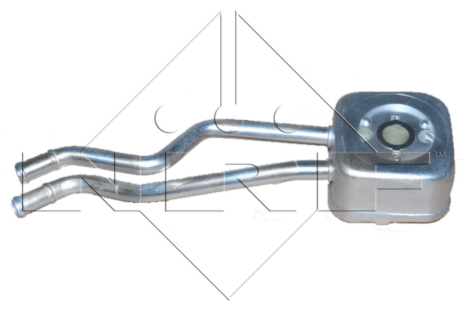 NRF Oil Cooler, engine oil EASY FIT