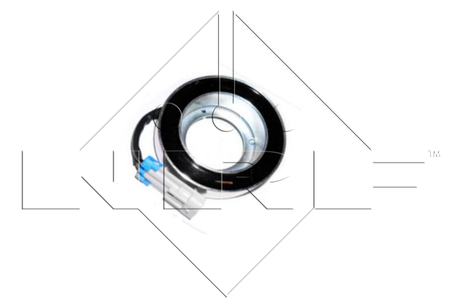 NRF Coil, magnetic-clutch compressor