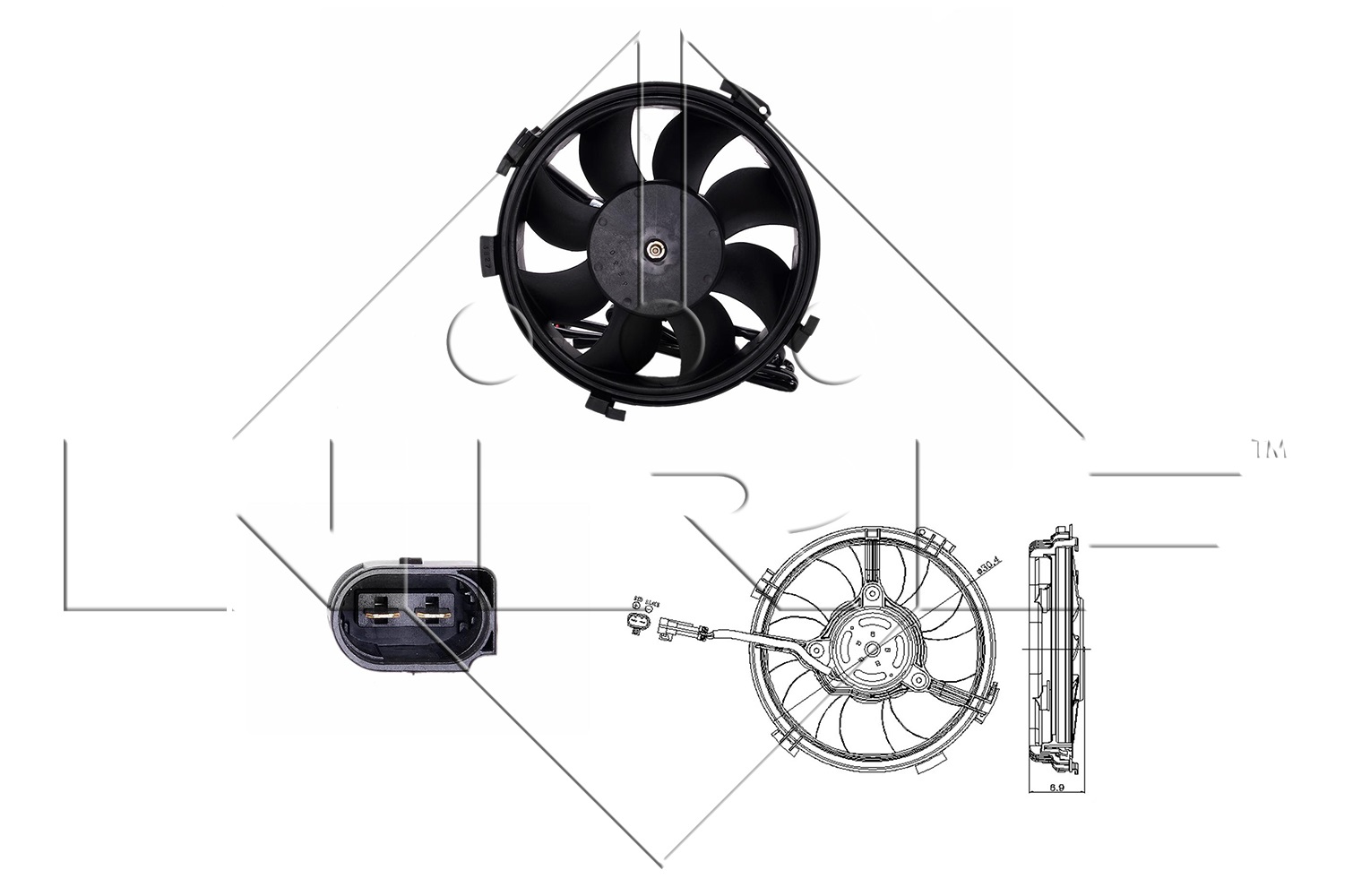 NRF Fan, engine cooling